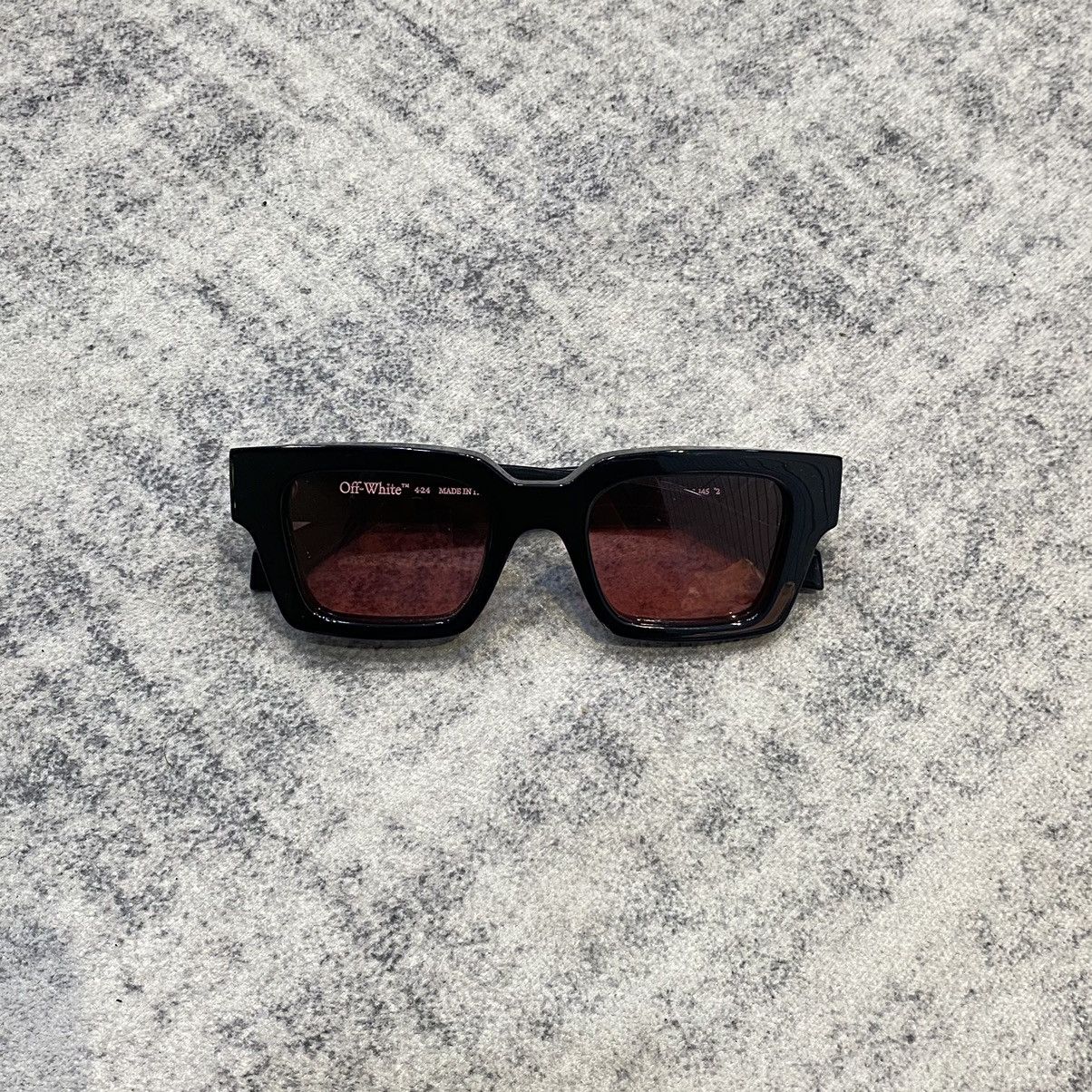 Off-White OFF WHITE OERI126C99PLA0011025 BLACK RED Size ONE SIZE - 3 Thumbnail