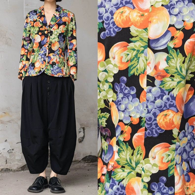 Kenzo KENZO Cute fruit lace jacket vintage Size XS / US 0-2 / IT 36-38 - 1 Thumbnail