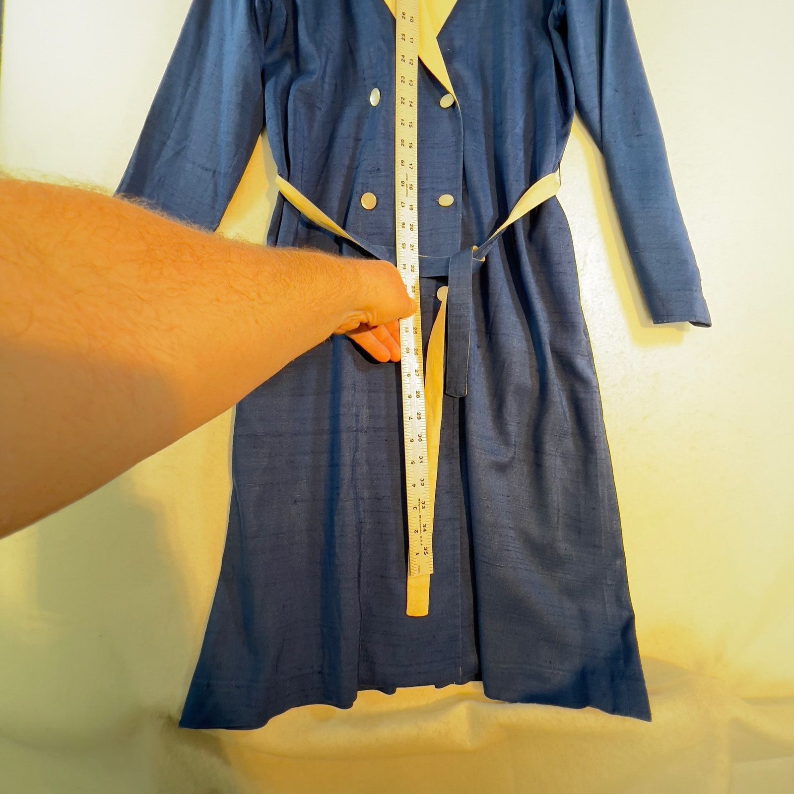 Oleg Cassini Oleg Cassini 100% Silk Dress Woman's 6 VINATGE Hong Kong Size M / US 6-8 / IT 42-44 - 9 Thumbnail
