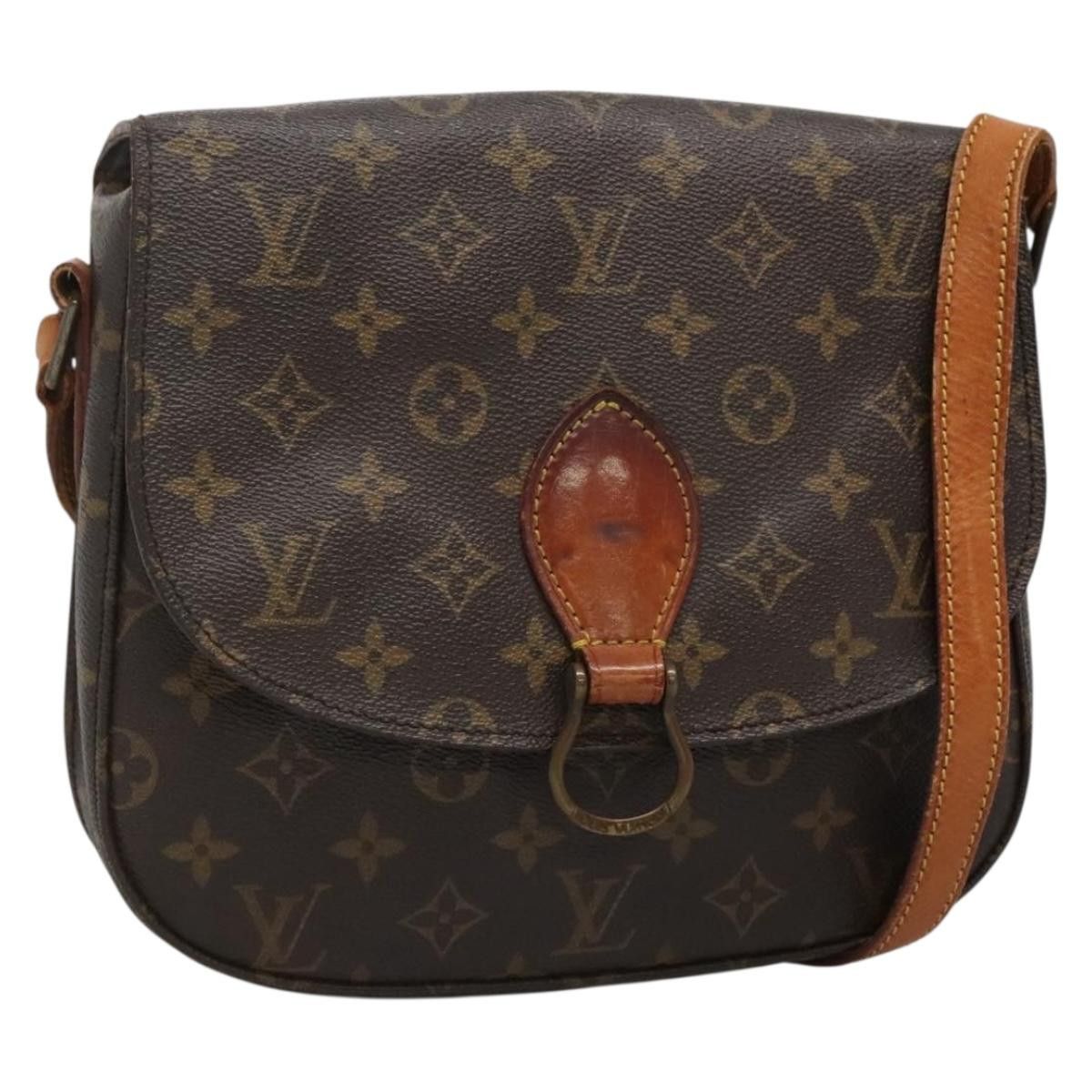 Louis Vuitton LOUIS VUITTON Monogram Saint Cloud GM Shoulder Bag M51242 Size ONE SIZE - 1 Thumbnail