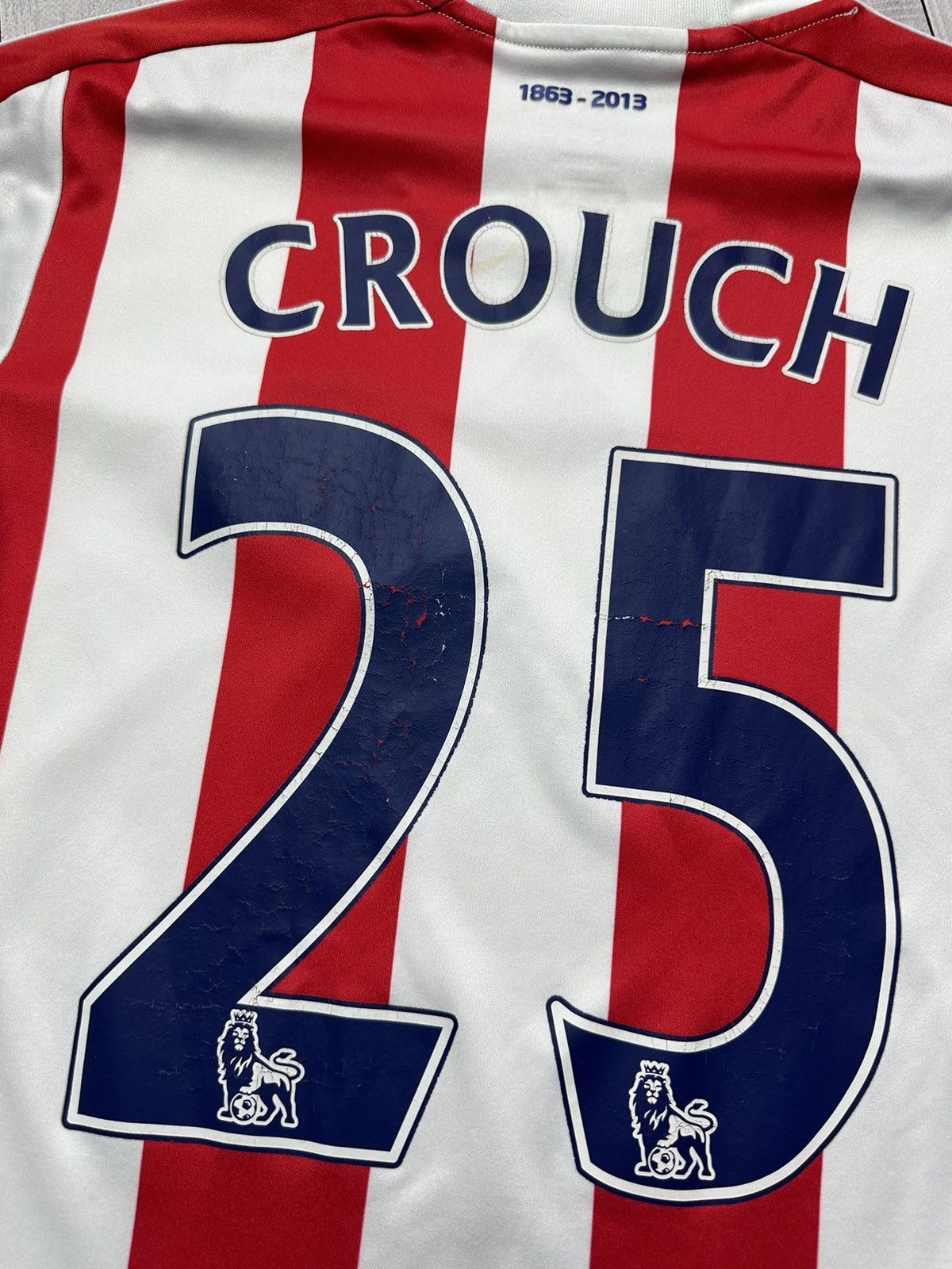 Adidas × Vintage Vintage adidas Stoke city size Xs 25 Crouch soccer jersey Size US XS / EU 42 / 0 - 3 Thumbnail
