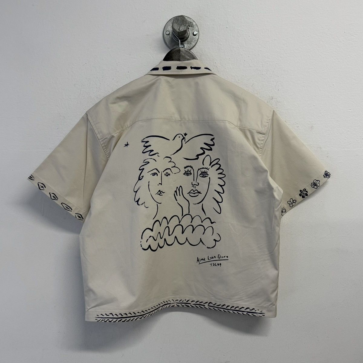 Aime Leon Dore Aime Leon Dore Lesvos Cropped Camp Shirt Size US L / EU 52-54 / 3 - 2 Thumbnail