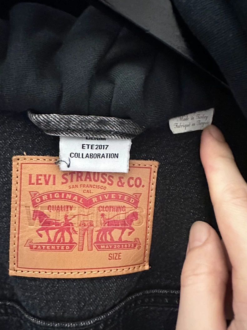 Vetements Vetements Black Denim Jacket Size US XS / EU 42 / 0 - 3 Thumbnail