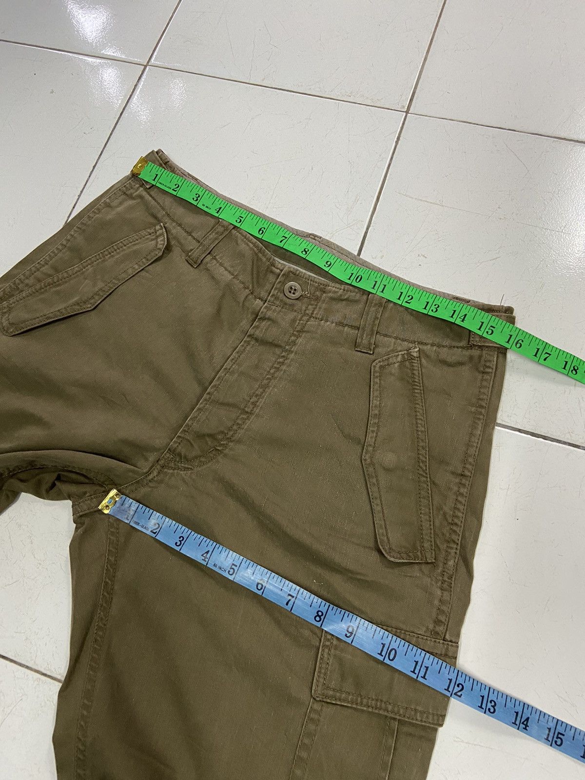 Ships Jet Blue SHIPS JET BLUE CARGO COTTON PANTS Size US 31 - 12 Thumbnail