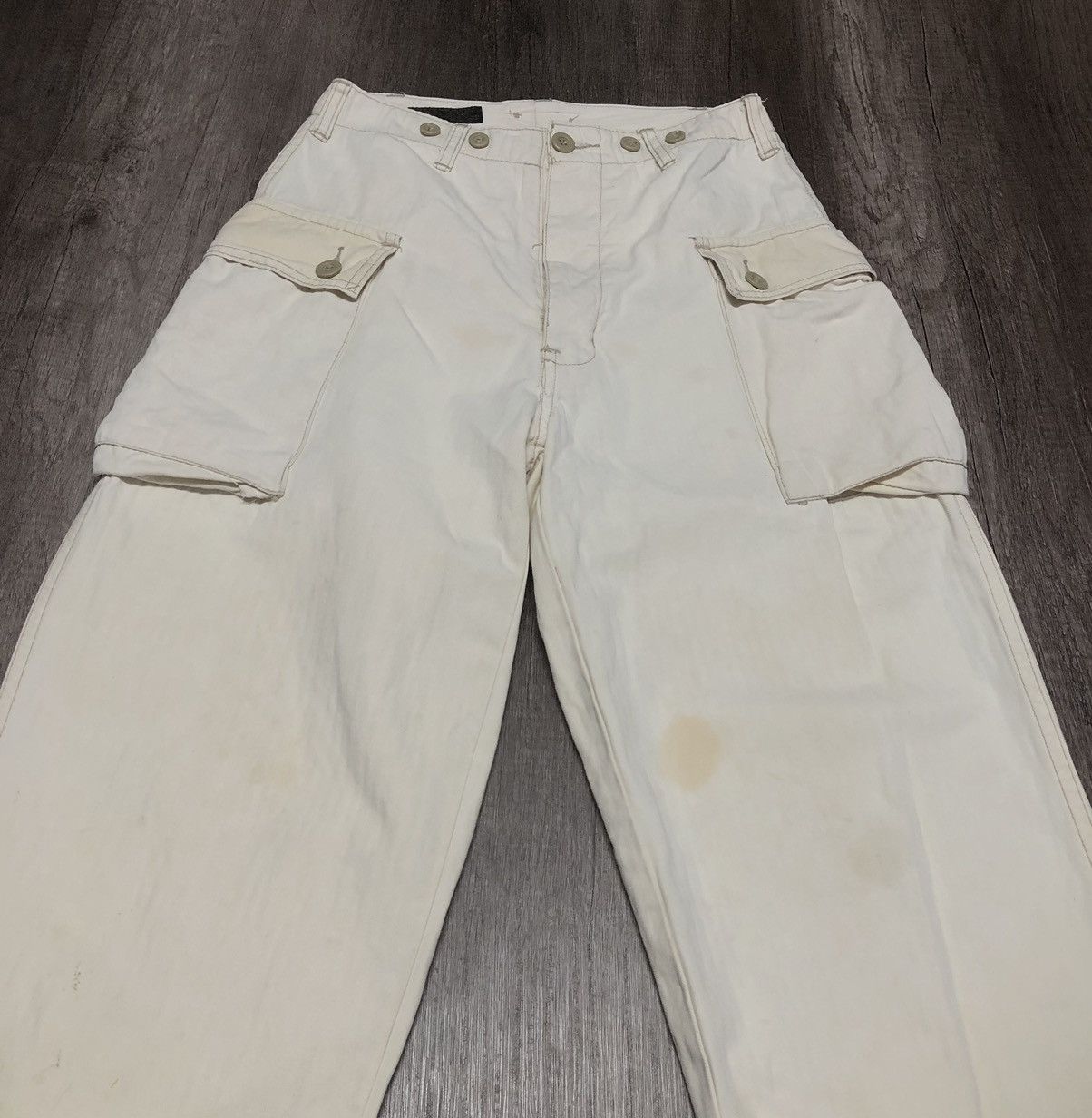 Vintage VINTAGE U.S.NAVY WDH 263 CARGO PANT Size US 27 - 8 Thumbnail