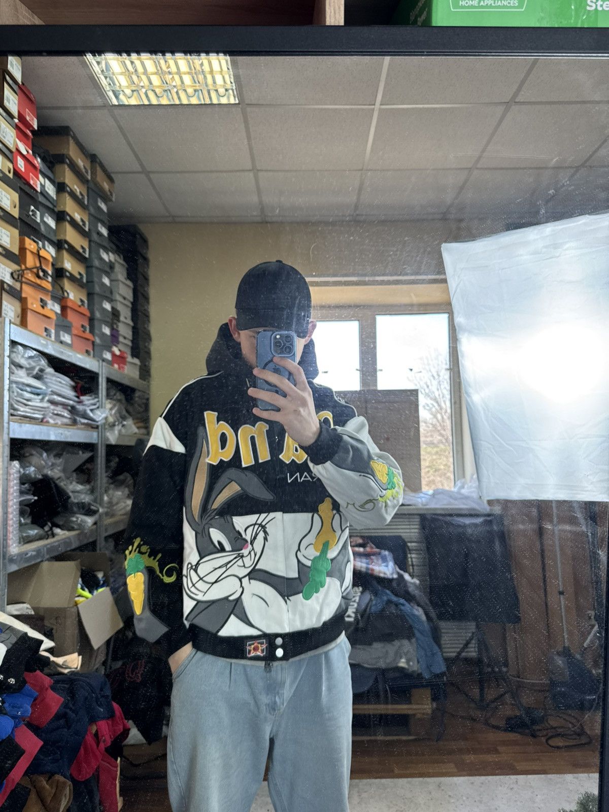 Japanese Brand × NBA Band Oran Bugs Bunny Racing Jacket Nascar F1 M Black Unisex Size US M / EU 48-50 / 2 - 17 Thumbnail