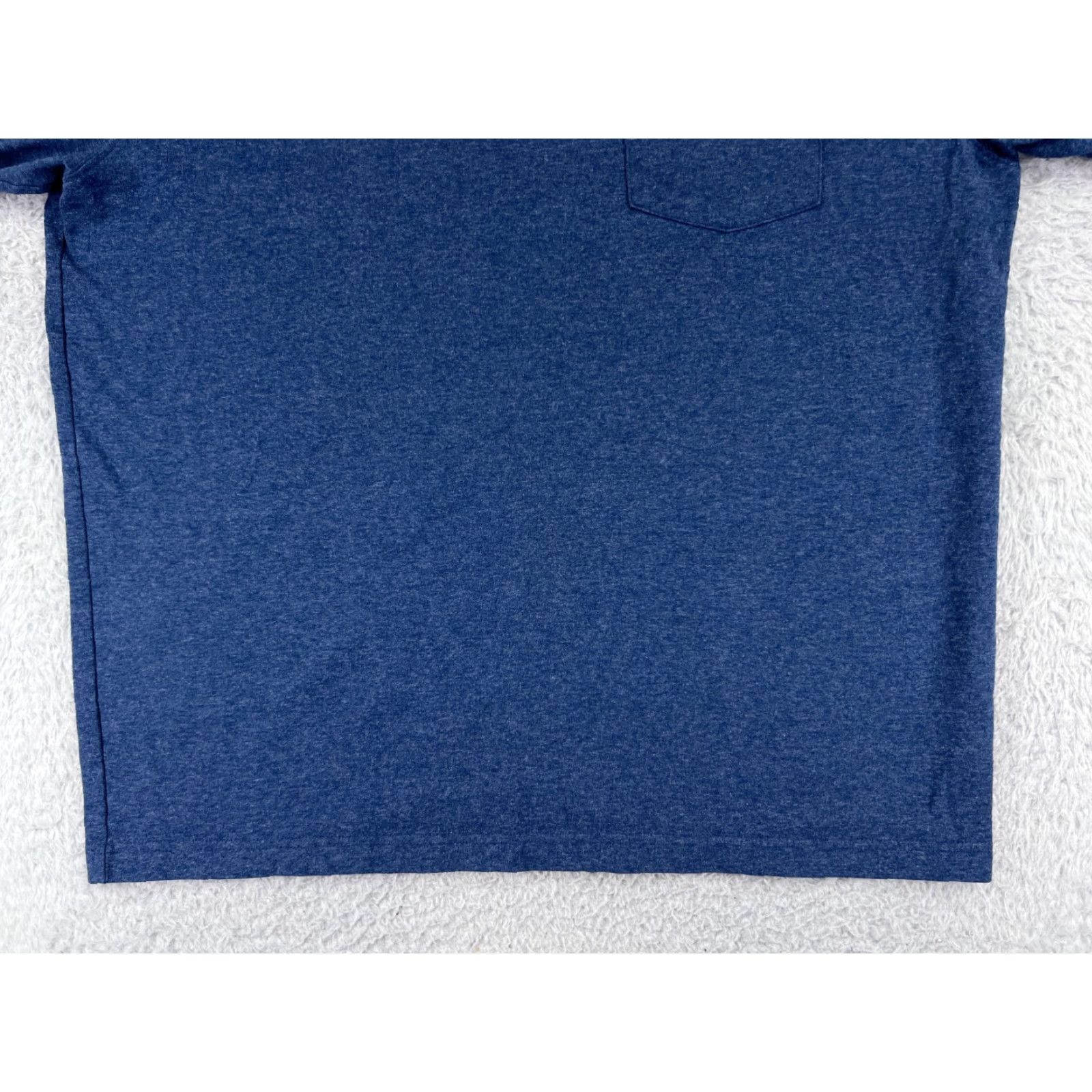 Carhartt Carhartt Shirt Mens Large Blue Crew Neck Pocket Cotton Blend Workwear Durable Size US L / EU 52-54 / 3 - 6 Thumbnail