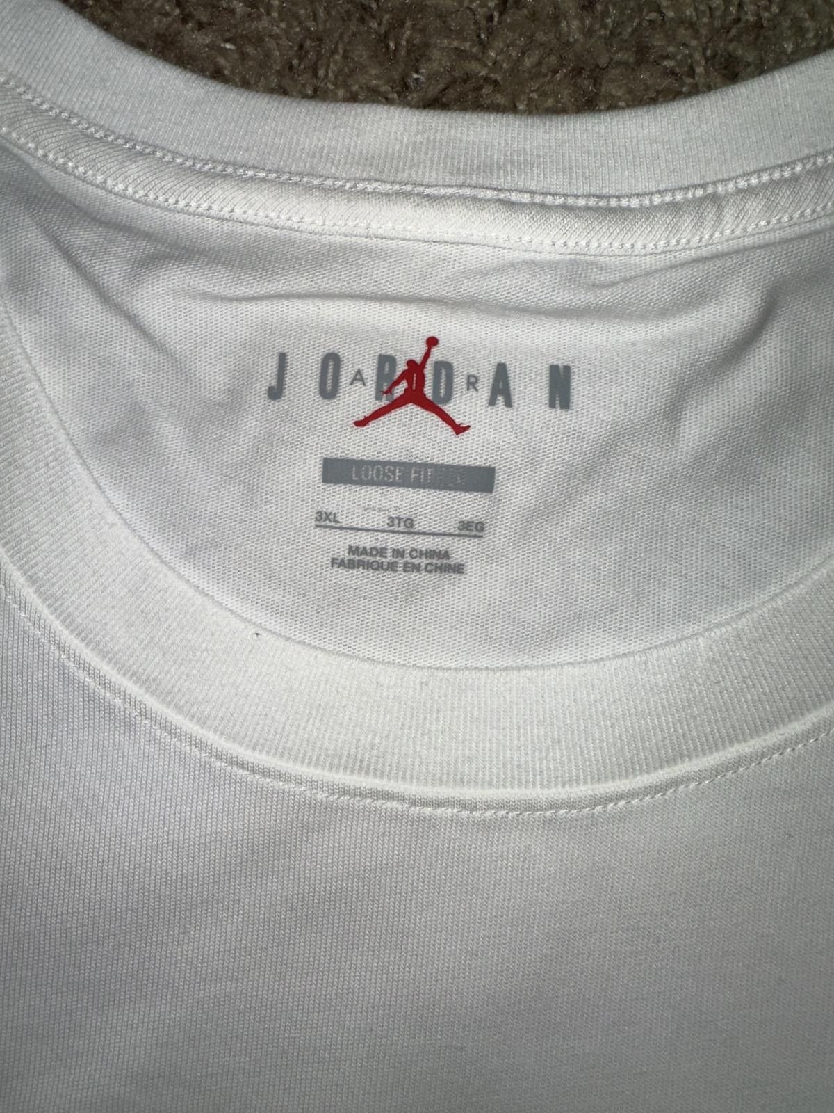 Nike Jordan Men’s Nina Chanel Abney White T-shirt Sample Size US XXL / EU 58 / 5 - 3 Thumbnail