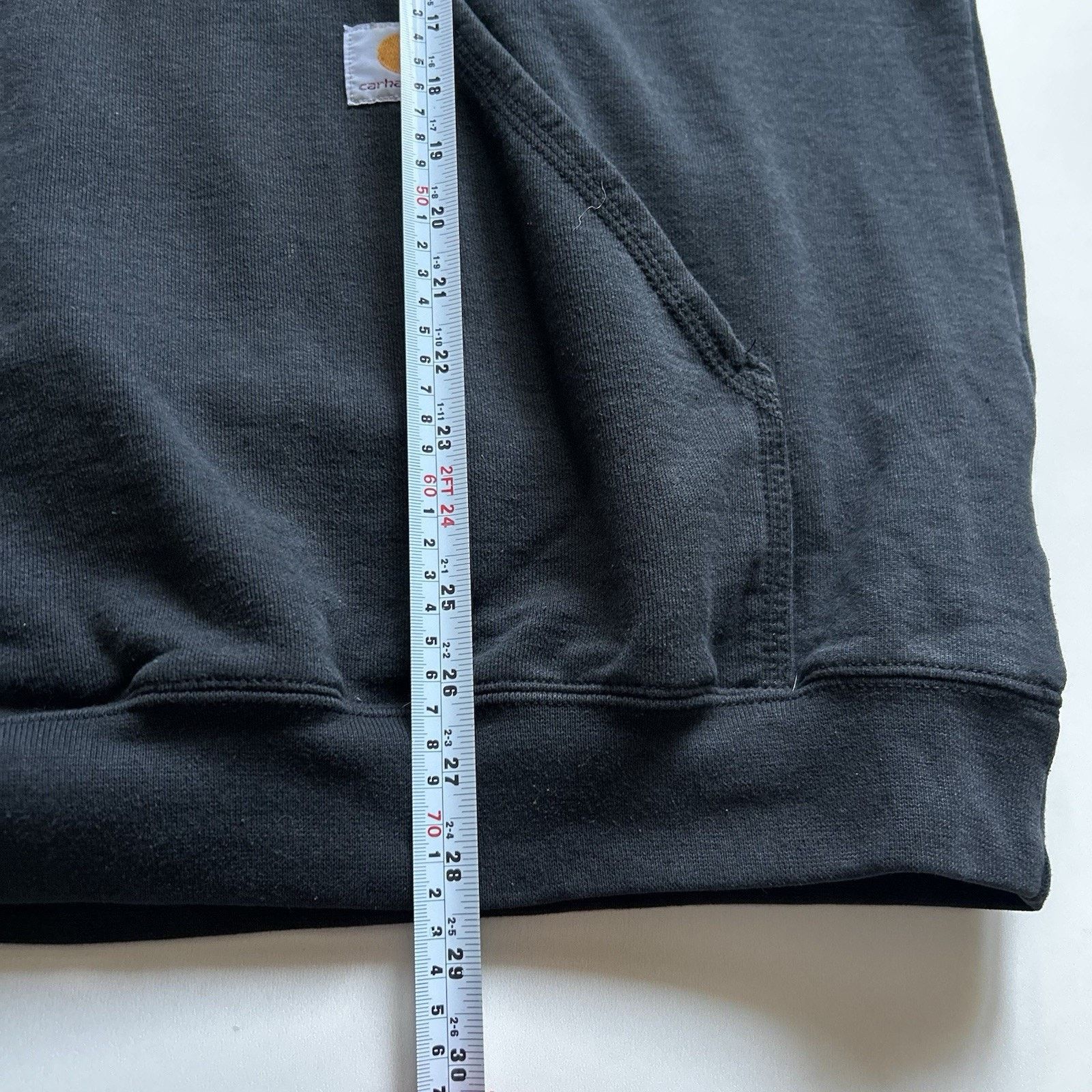 Carhartt Carhartt Hoodie Large Loose Fit Sweatshirt Black Spell Out Size US L / EU 52-54 / 3 - 5 Thumbnail
