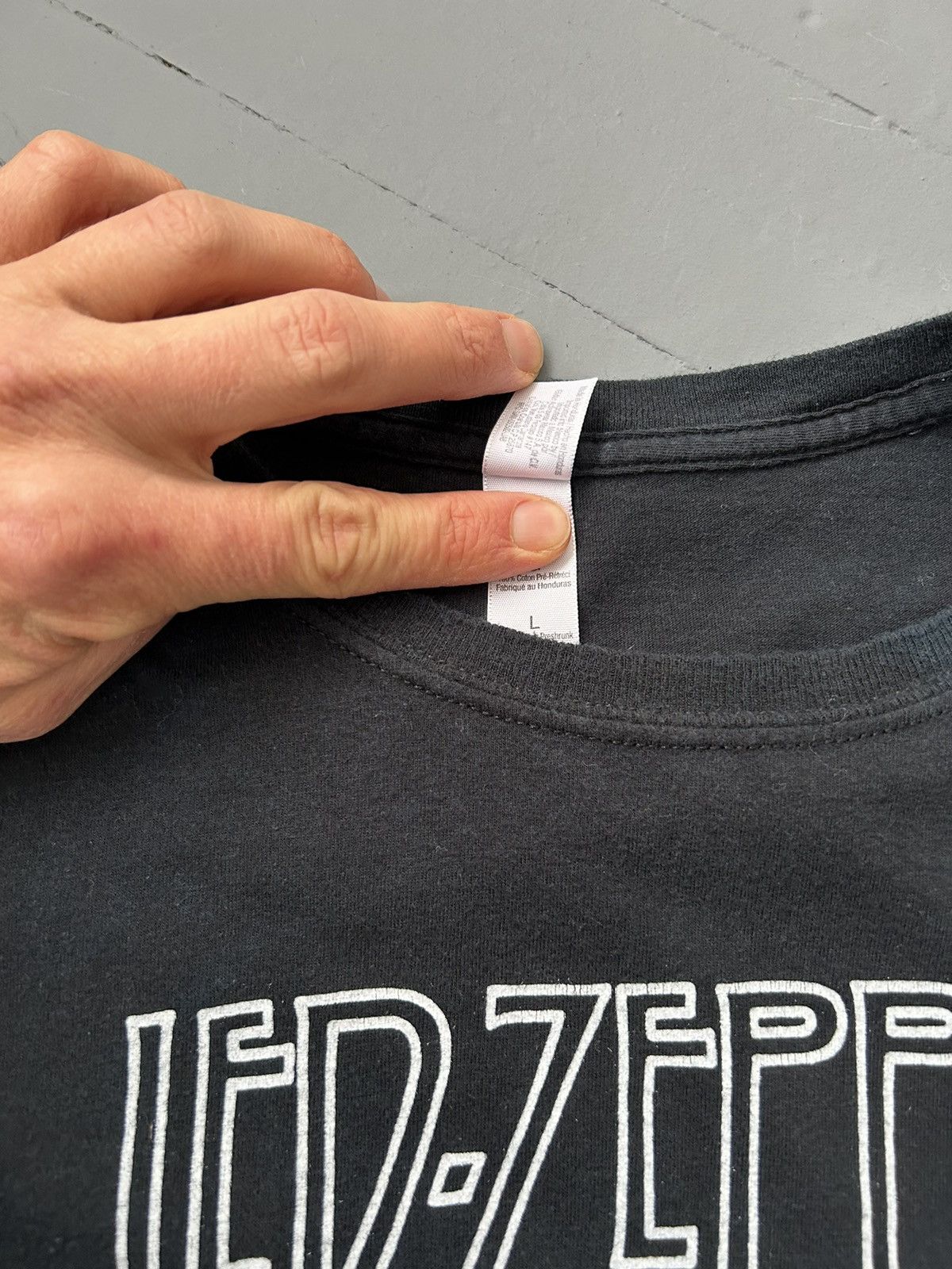 Led Zeppelin × Vintage Led Zeppelin vintage T-shirt 1977 Size US L / EU 52-54 / 3 - 5 Thumbnail