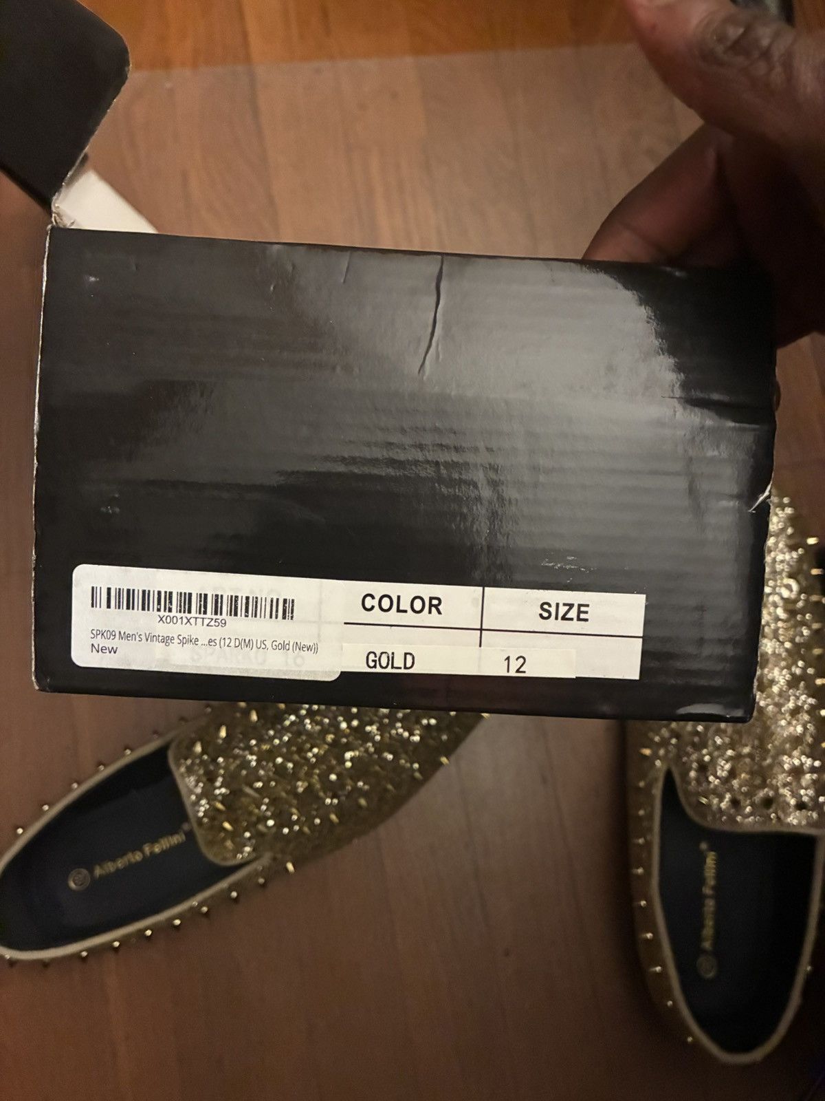 Other Gold Spiked loafers - Size 12 #spikedshoes Size US 12 / EU 45 - 4 Thumbnail