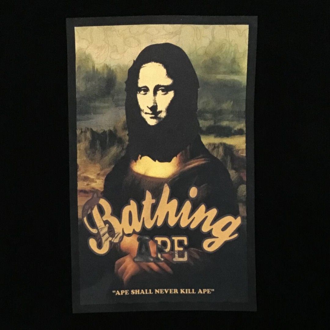 Bape BAPE Mona Lisa Art Relaxed Fit T-Shirt a bathing ape Size US S / EU 44-46 / 1 - 3 Thumbnail