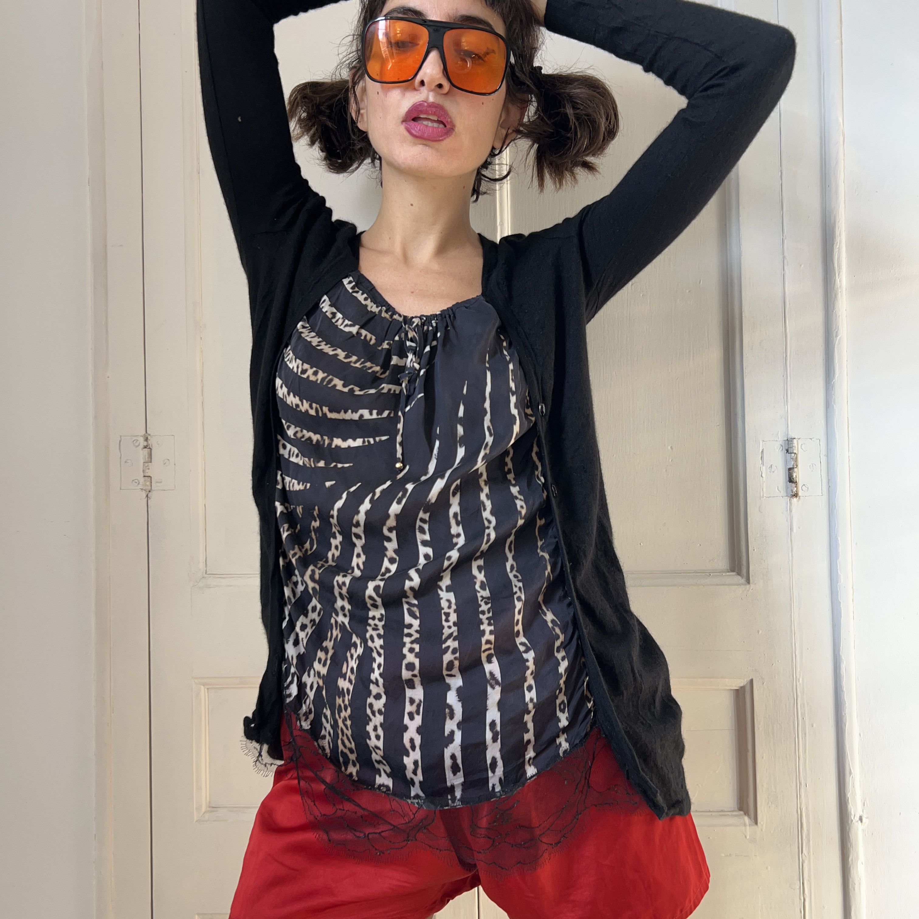 Blumarine intage Y2K Blumarine Cashmere Silk Cardigan Top Size XL / US 12-14 / IT 48-50 - 5 Thumbnail