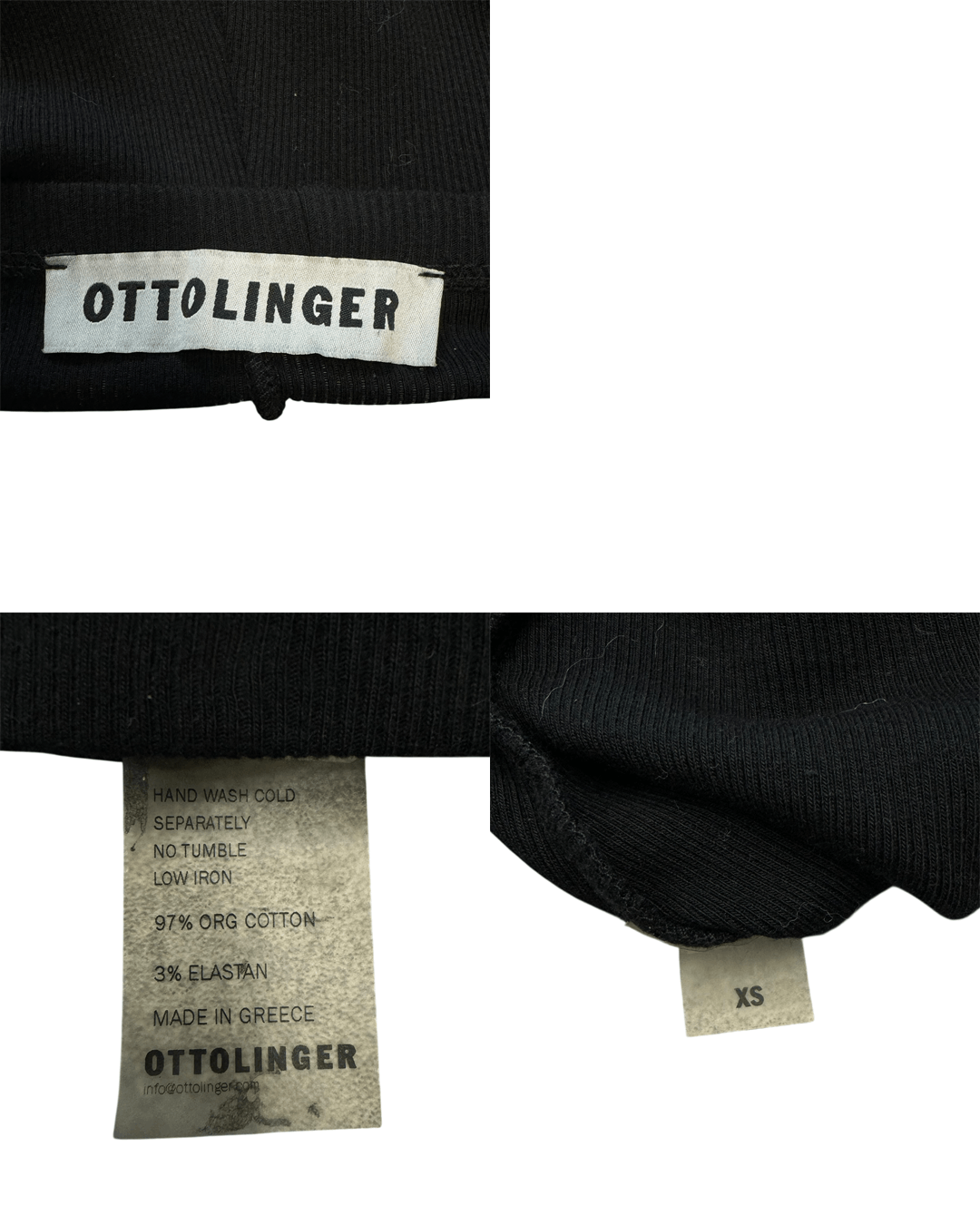 Ottolinger Ottolinger Otto Lounge Wrap Short Black Size 24" / US 00 / IT 34 - 9 Thumbnail