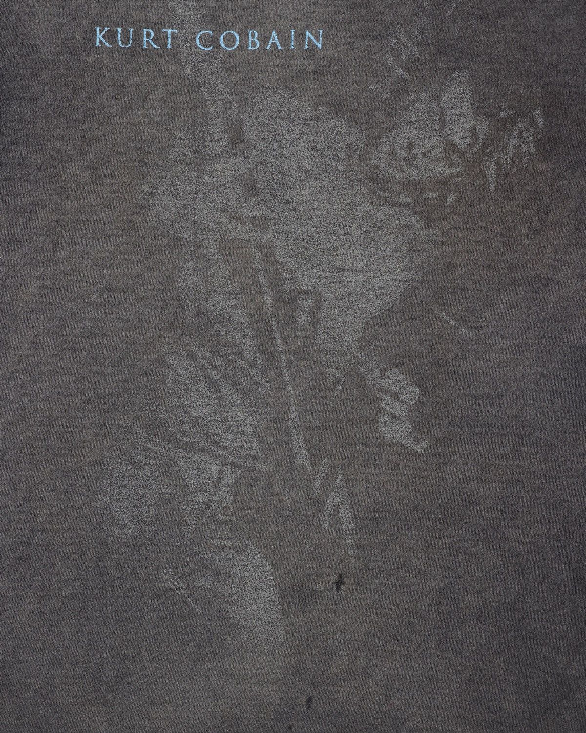 Vintage Trashed Kurt Cobain Faded Graphic-Distressed Grunge Style Size US S / EU 44-46 / 1 - 3 Thumbnail