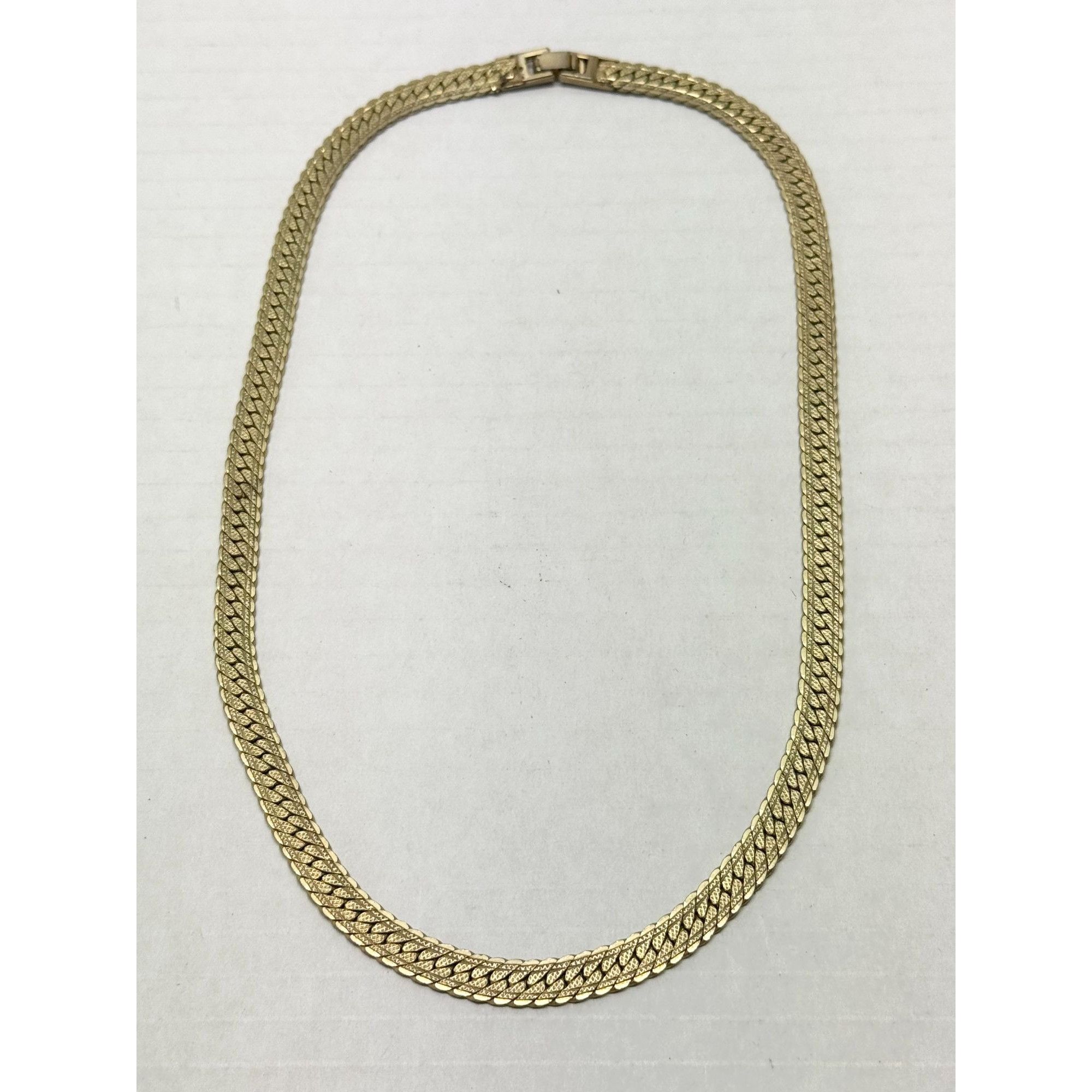 Vintage Vintage gold tone collar chain necklace Size ONE SIZE - 1 Thumbnail