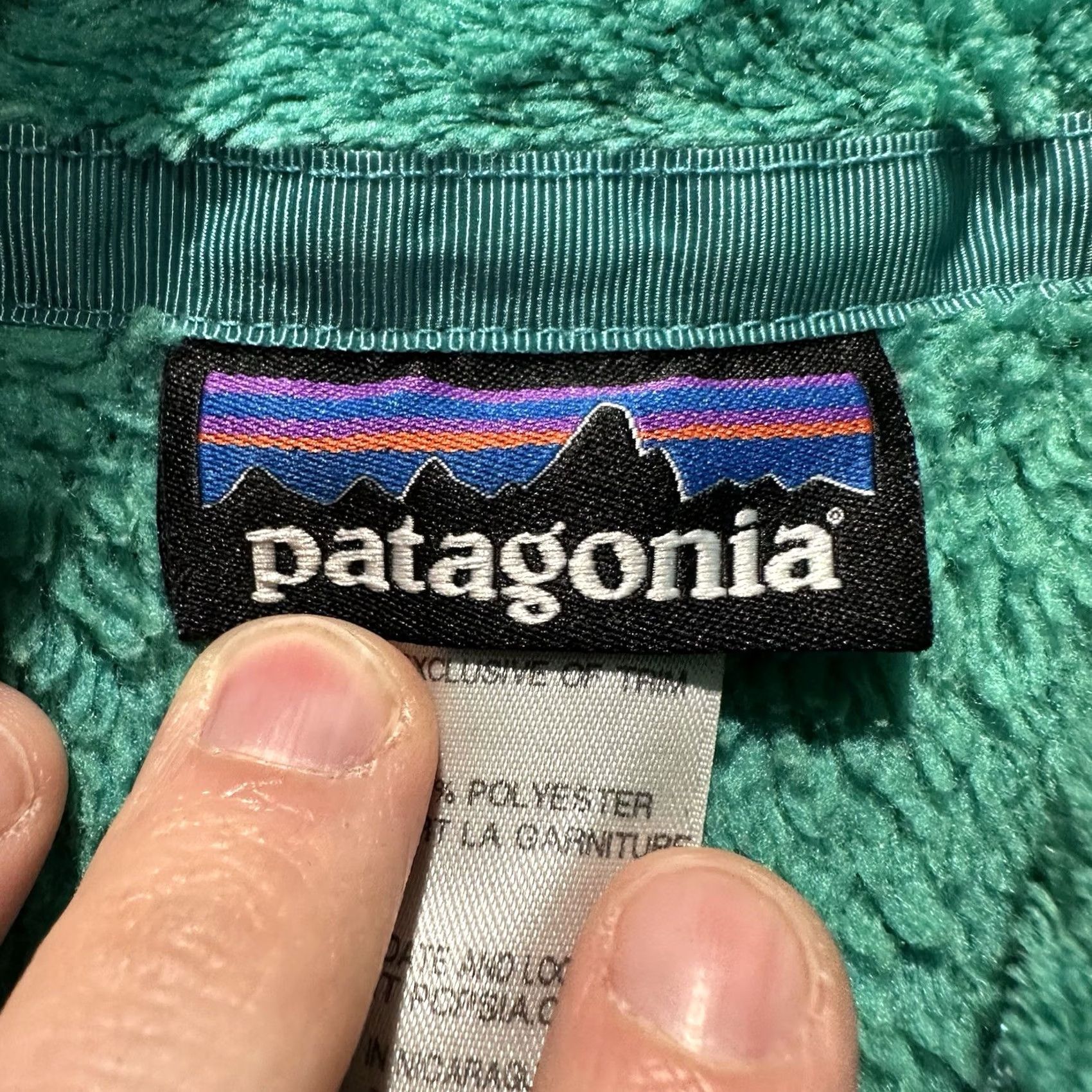 Patagonia Patagonia Jacket Womens Large Green Re-Tool Snap-T Pullover Fleece EUC Size L / US 10 / IT 46 - 4 Thumbnail