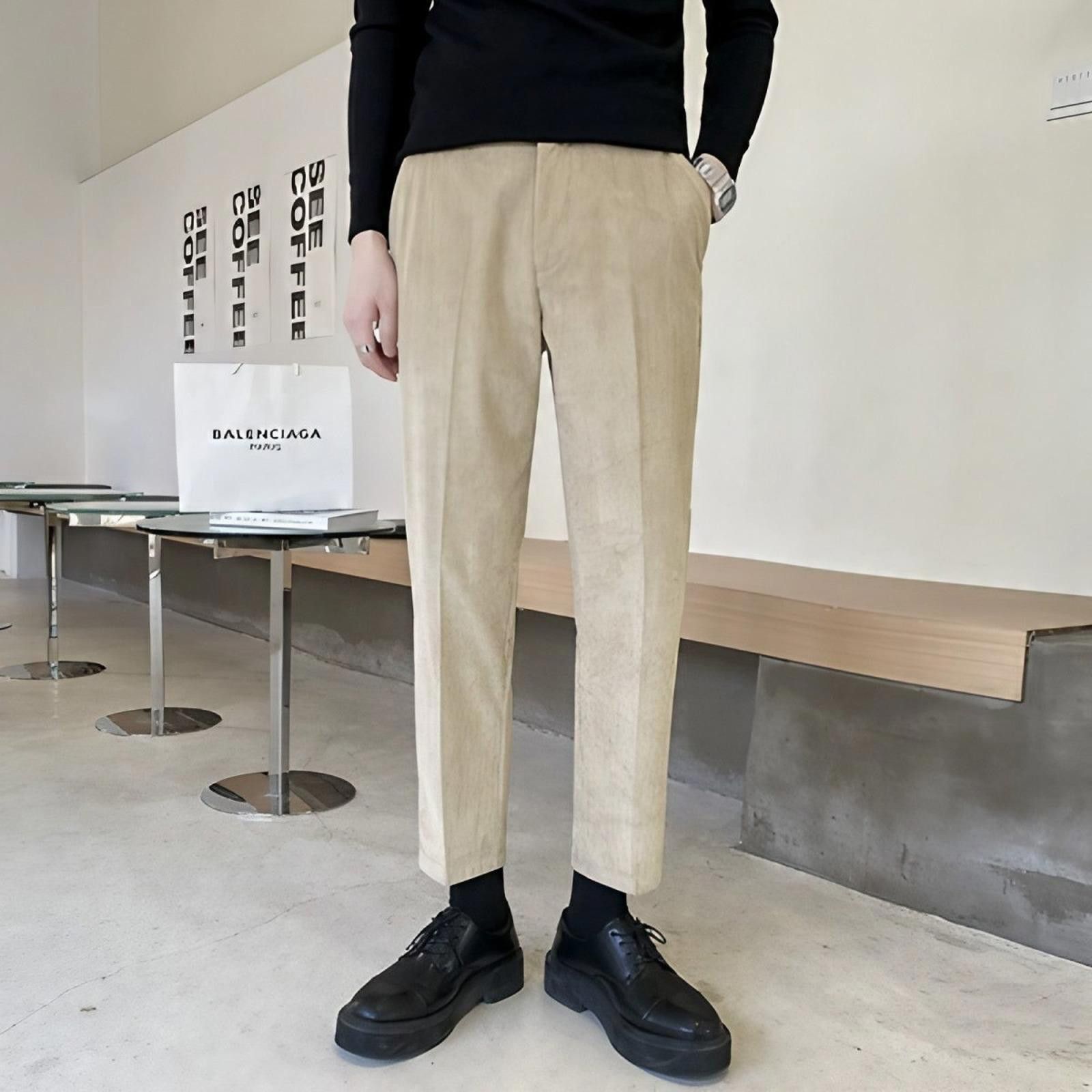 Other Straight Korean Style Casual Pants Size US 32 / EU 48 - 1 Thumbnail