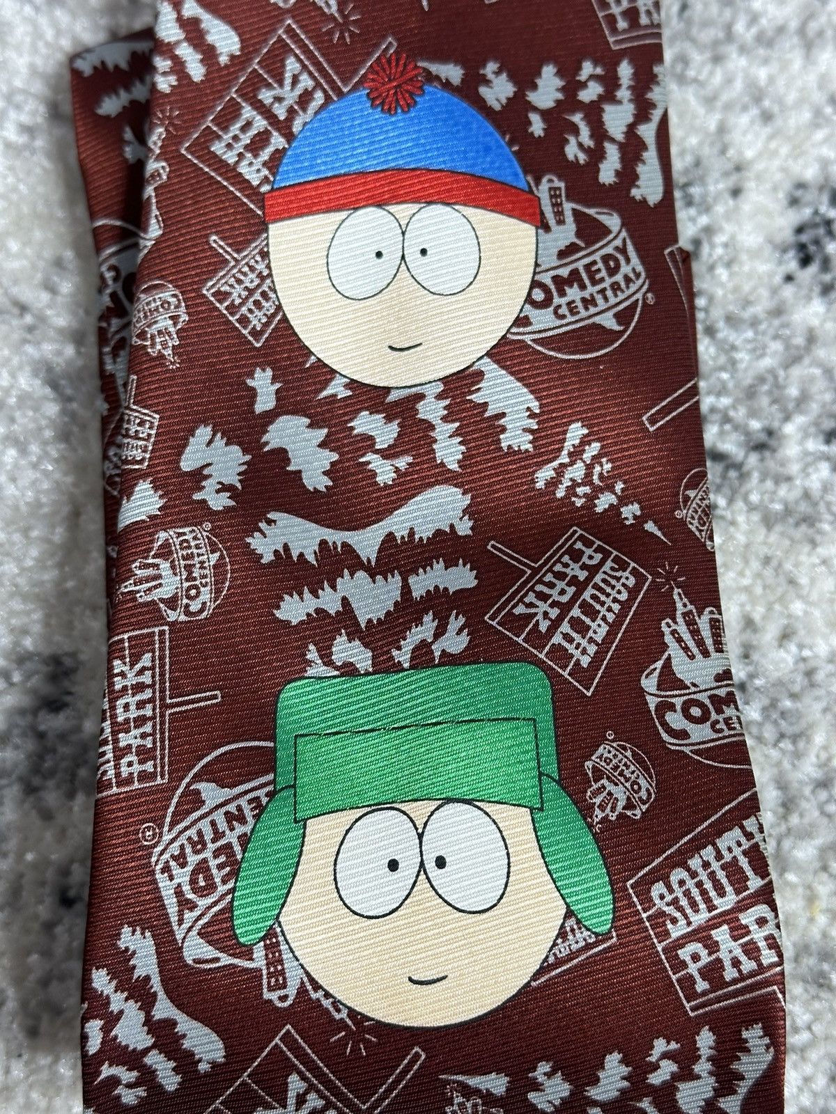 Cartoon Network × Vintage Vintage 2000 Tie South Park Comedy Central Movie Size ONE SIZE - 5 Thumbnail
