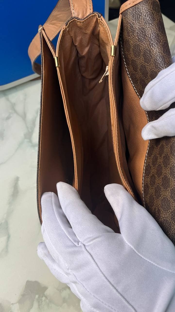 Celine Vintage Celine Macadam Crossbody Bag Size ONE SIZE - 9 Thumbnail