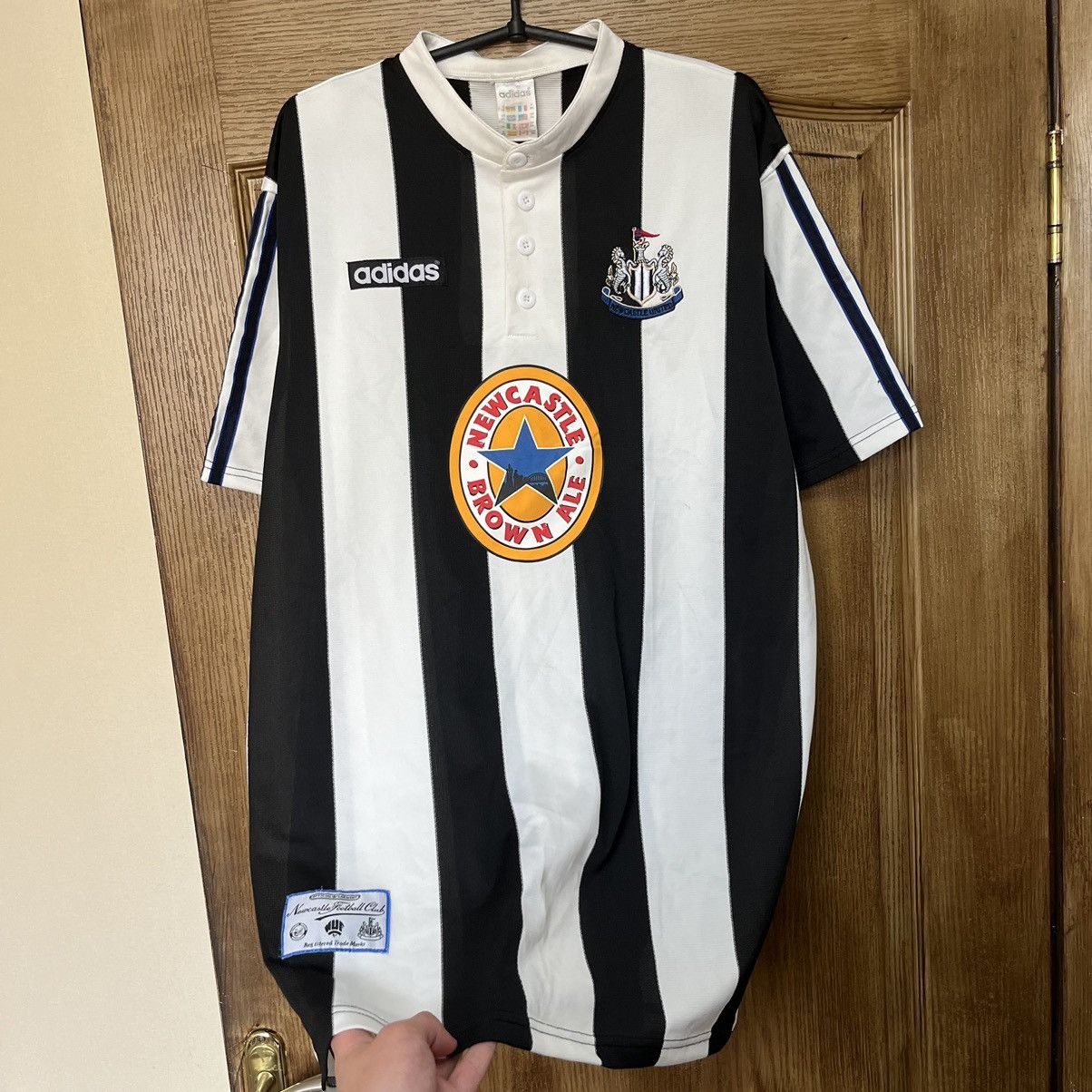 Adidas Vintage Newcastle Adidas Jersey 90s Size US XL / EU 56 / 4 - 2 Thumbnail