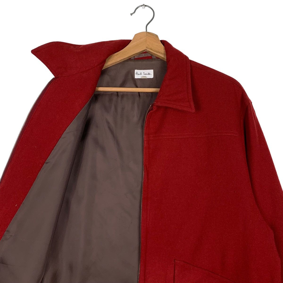 Paul Smith PAUL SMITH Red Casual Jacket #0871-C39 Size US L / EU 52-54 / 3 - 10 Thumbnail