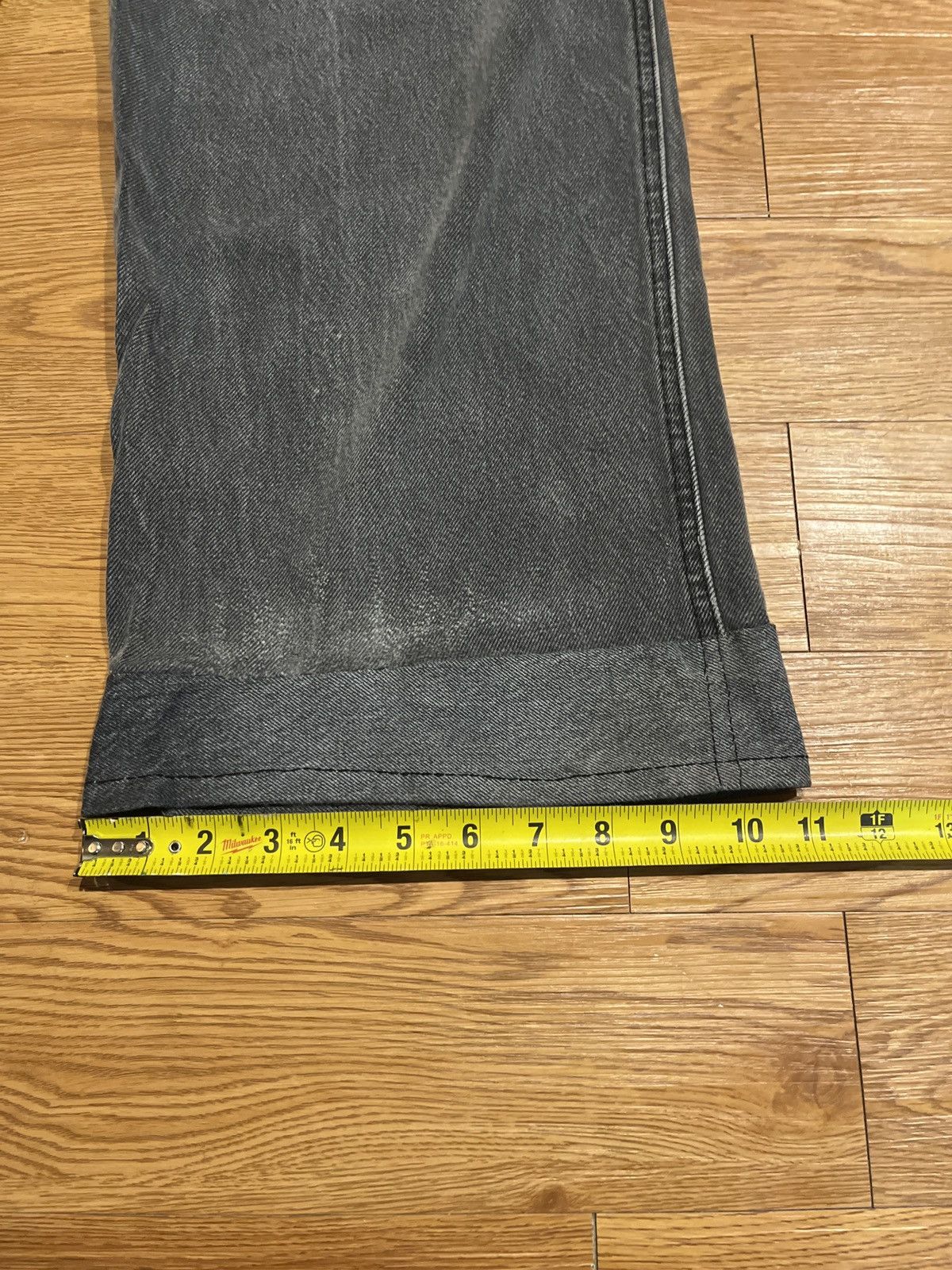 JNCO crazy baggy grey vintage jnco royal jeans EDIT, I FIXED HEMS Size US 34 / EU 50 - 7 Thumbnail