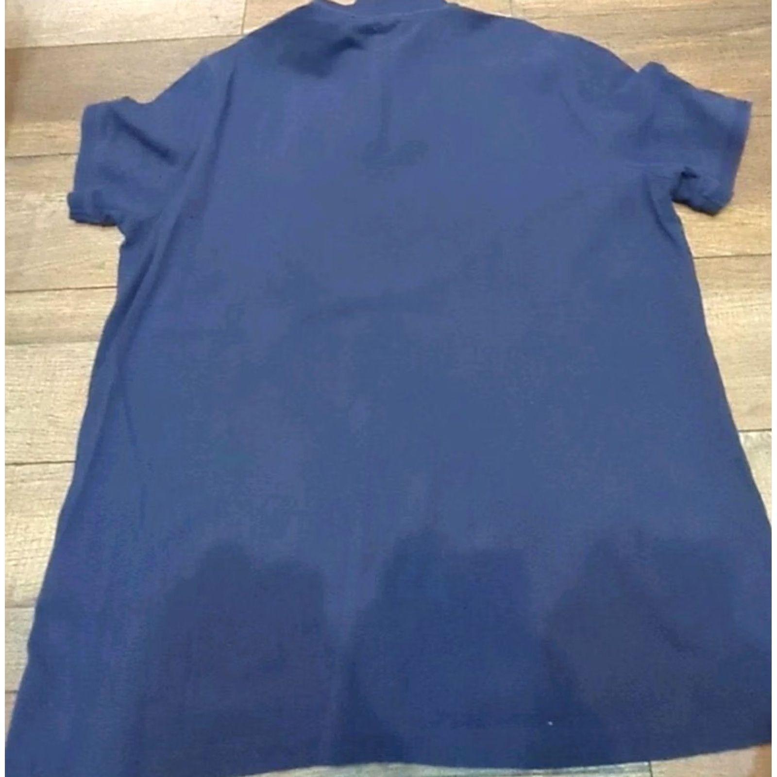 Polo Ralph Lauren VINTAGE Polo Ralph Lauren Big Pony Shirt XL Blue Adjustable Collar Short Sleeve Size US XL / EU 56 / 4 - 5 Thumbnail