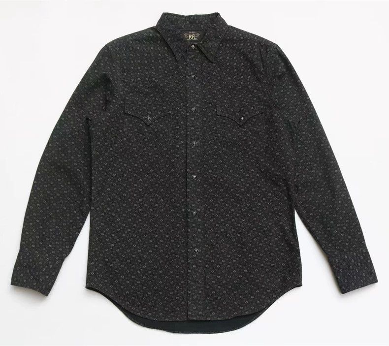 RRL Ralph Lauren RRL Vintage Paisley Western Shirt - dmc Size US M / EU 48-50 / 2 - 1 Thumbnail