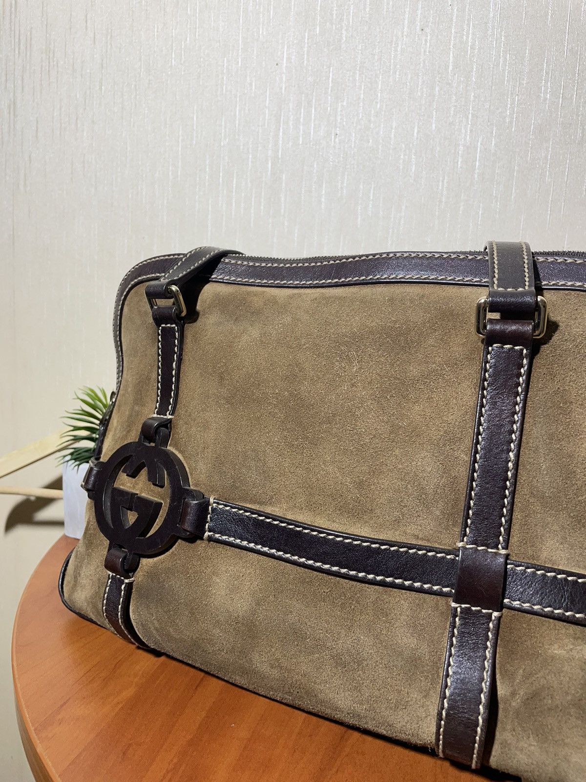 Gucci Gucci suede bag Size ONE SIZE - 3 Thumbnail