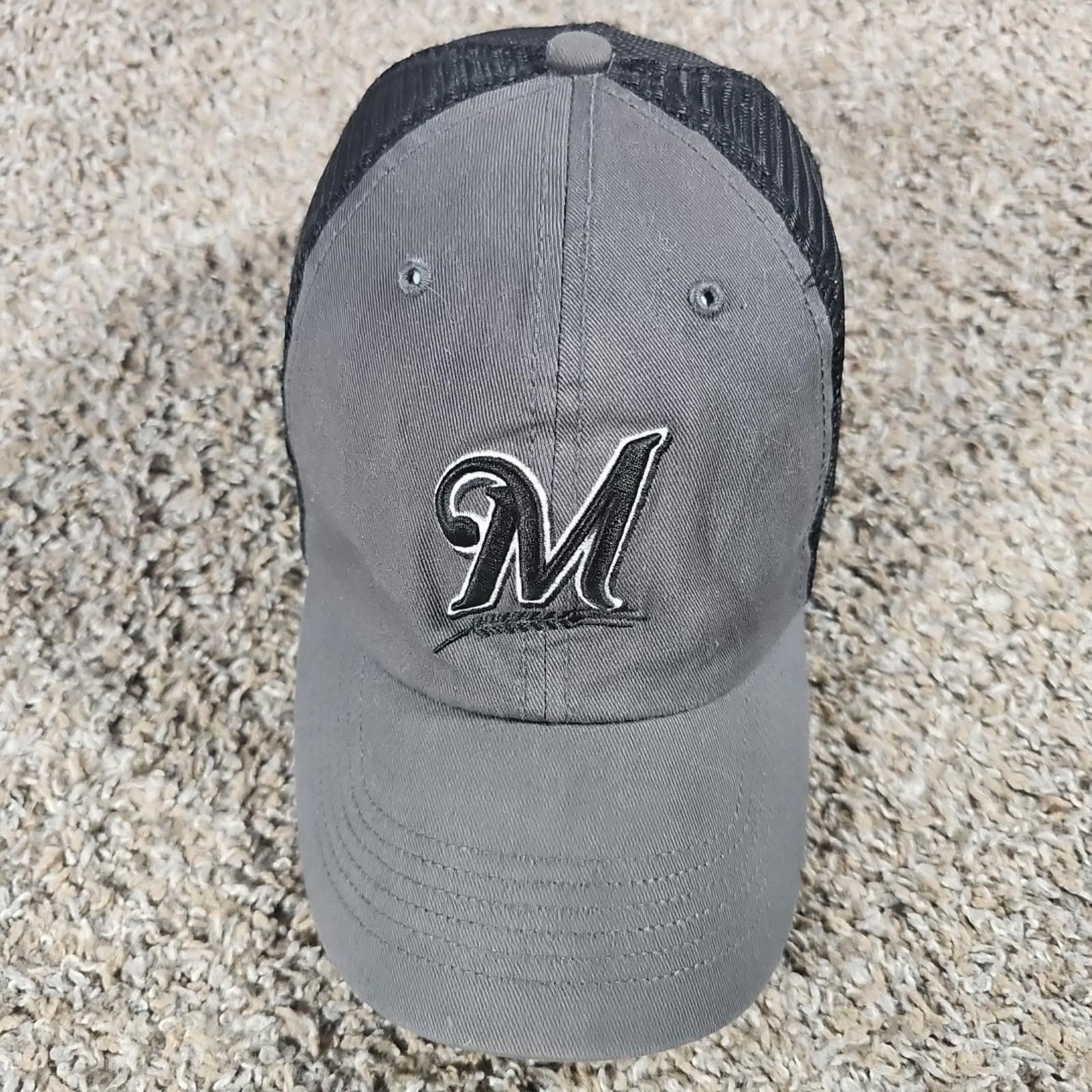 47 Gray '47 Fitted Closer Milwaukee Brewers Hat Size ONE SIZE - 2 Thumbnail