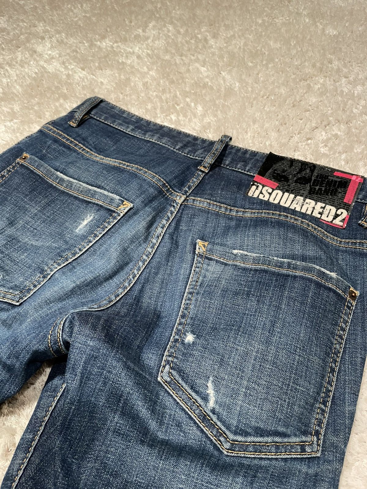 Dsquared2 DSQUARED2 Navy Jeans Denim Size US 30 / EU 46 - 5 Thumbnail