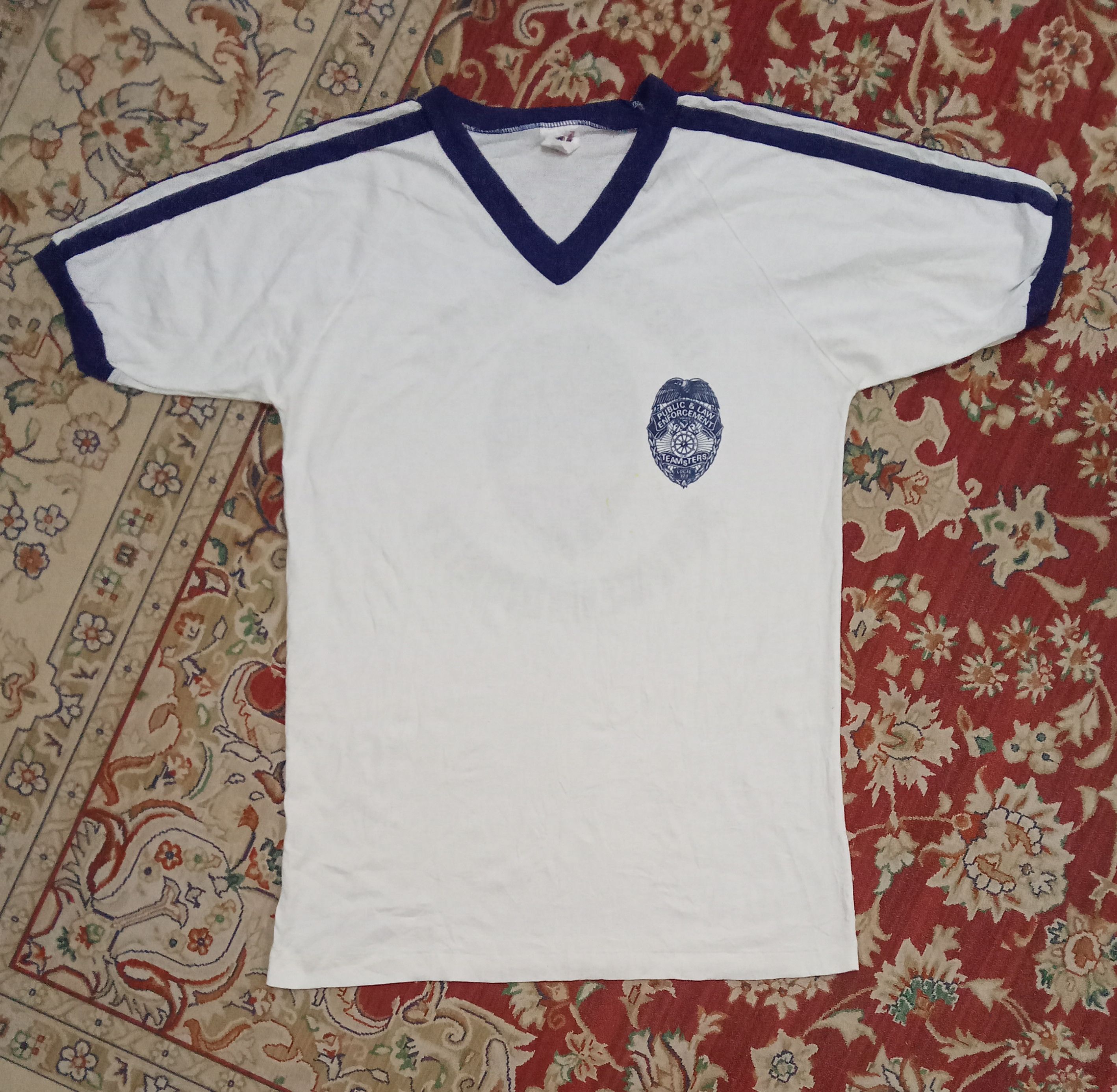 Vintage Vintage Public & Law Enforcement Very Rare T Shirt Size US M / EU 48-50 / 2 - 2 Thumbnail