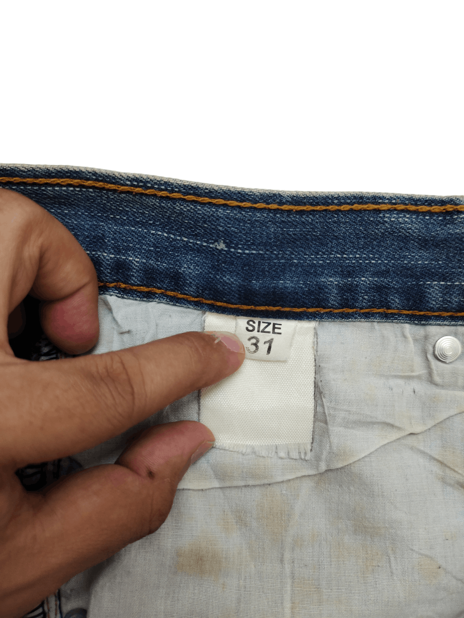 Just Cavalli Just Cavalli Distress Faded Denim Jeans Size US 31 - 18 Thumbnail