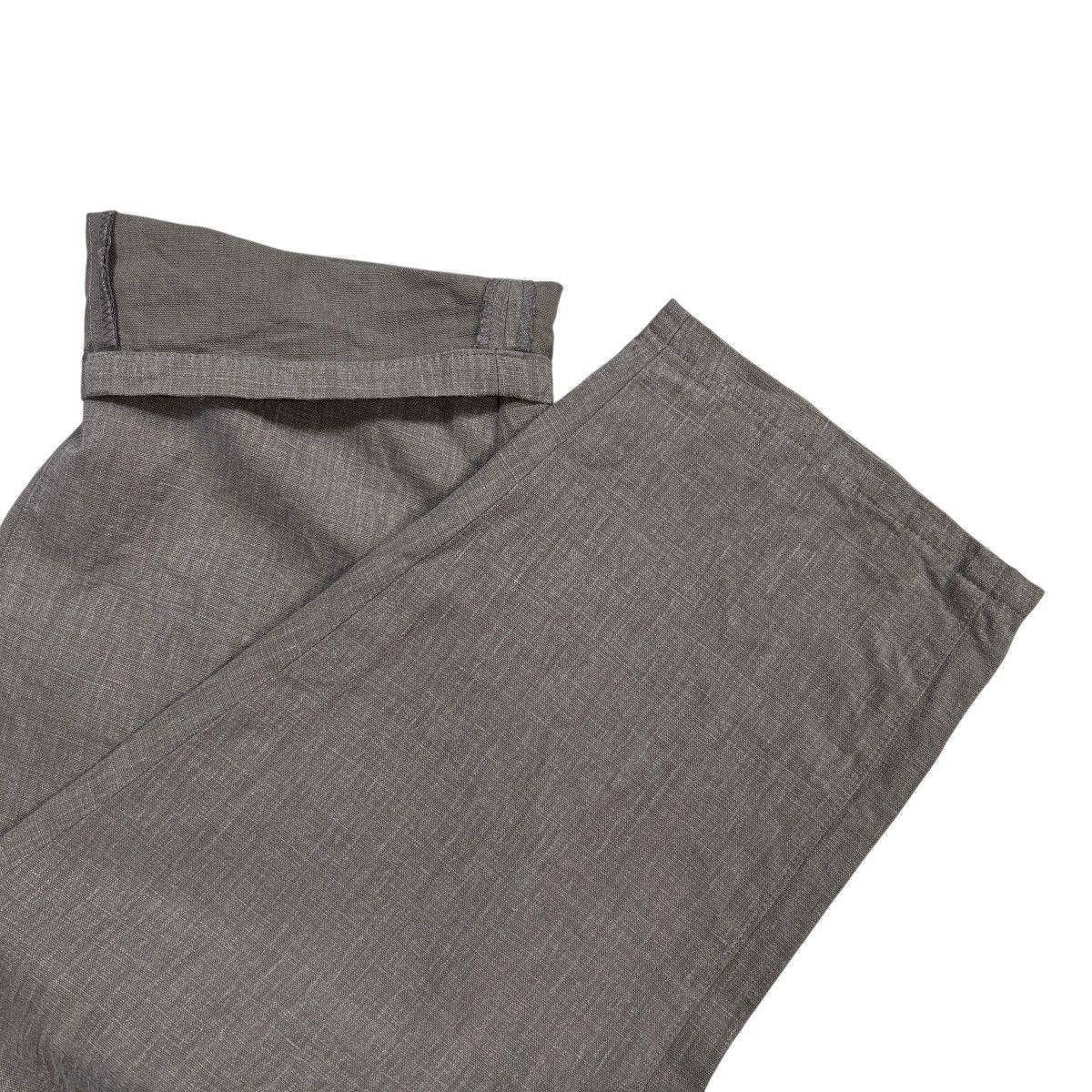 Yohji Yamamoto 💥 Y's For Men Yohji Yamamoto men Linen Cotton Trouser Pant Size US 34 / EU 50 - 15 Thumbnail