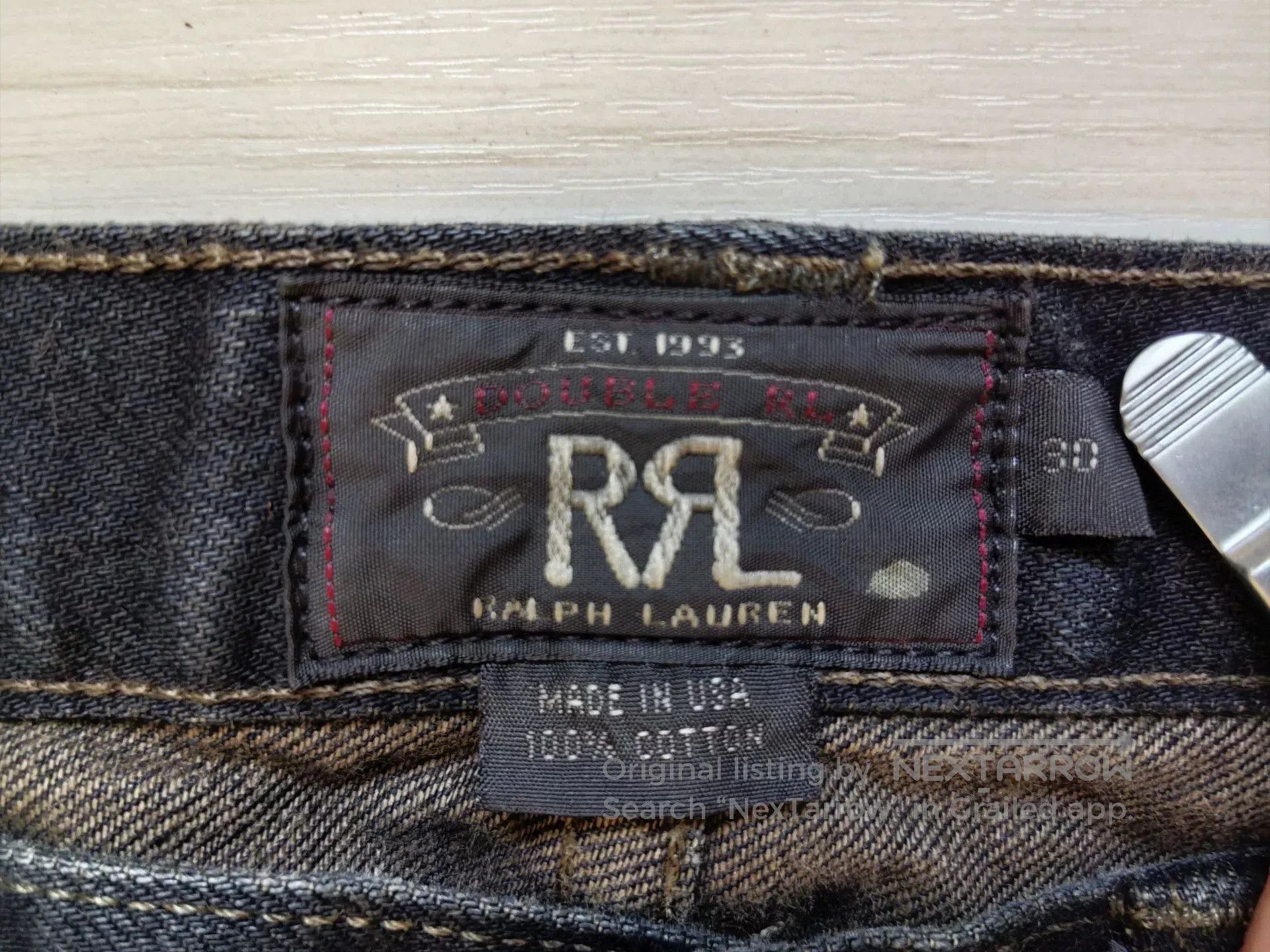 RRL Ralph Lauren early rrl heavy mud. Size US 30 / EU 46 - 8 Thumbnail