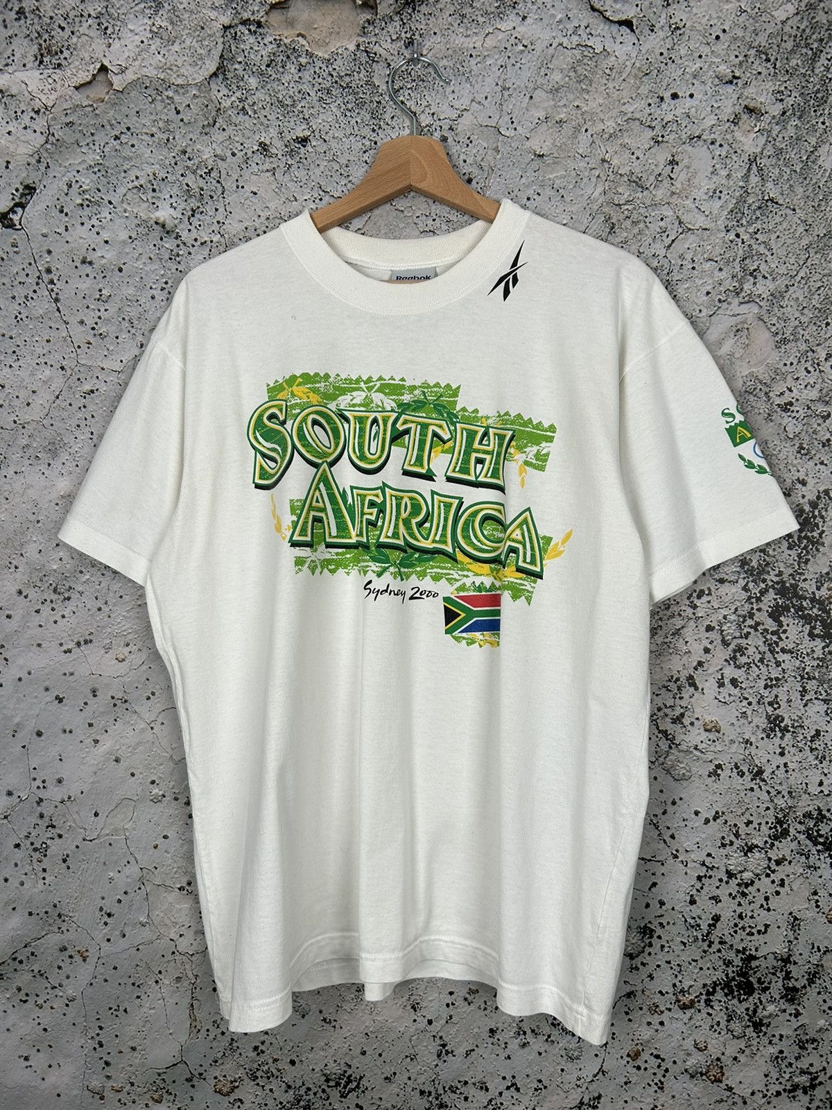 Reebok Vintage South Africa 2000 Reebok Olympic Games Hype Sport Size US S / EU 44-46 / 1 - 1 Thumbnail