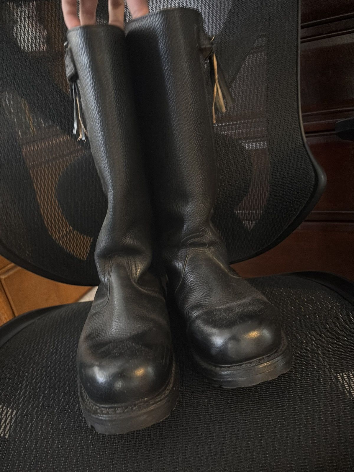 Balenciaga EAST GERMAN COMBAT BOOT Size US 10 / EU 43 - 5 Thumbnail
