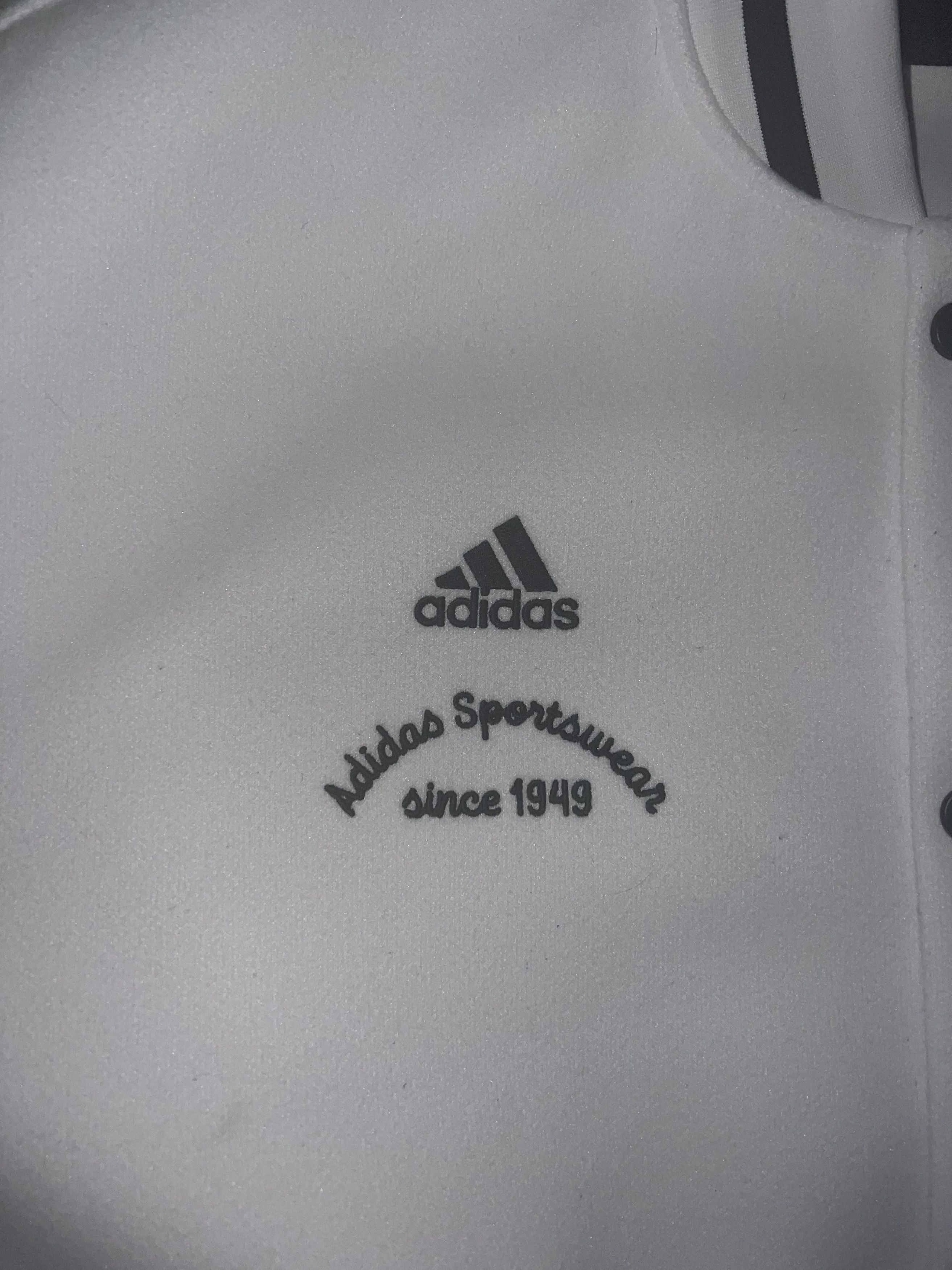 Adidas Adidas Collegiate Premium Varsity Bomber Jacket Q3 White Size US L / EU 52-54 / 3 - 4 Thumbnail