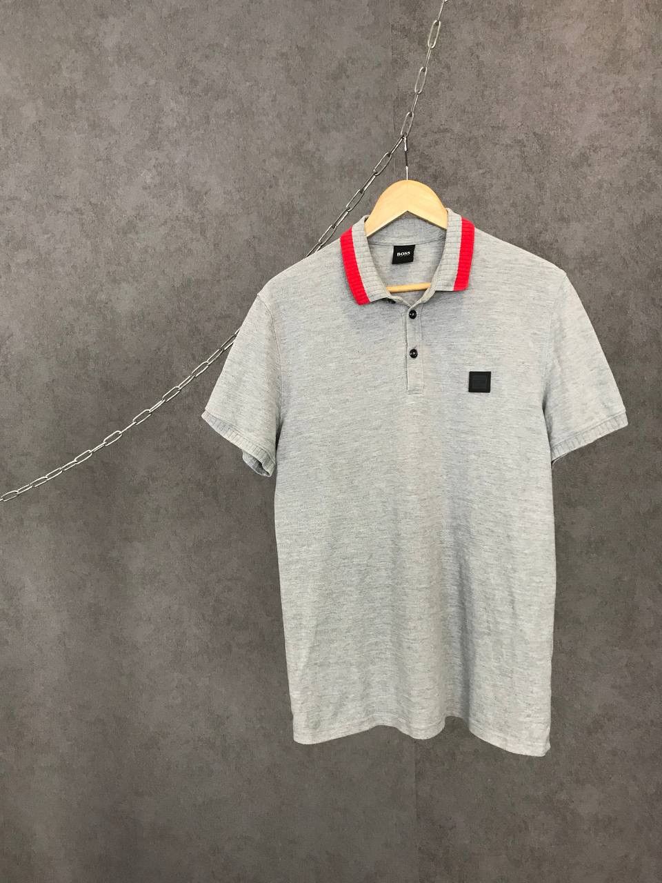 Hugo Boss Hugo Boss luxury designer logo polo tee Size US L / EU 52-54 / 3 - 1 Thumbnail