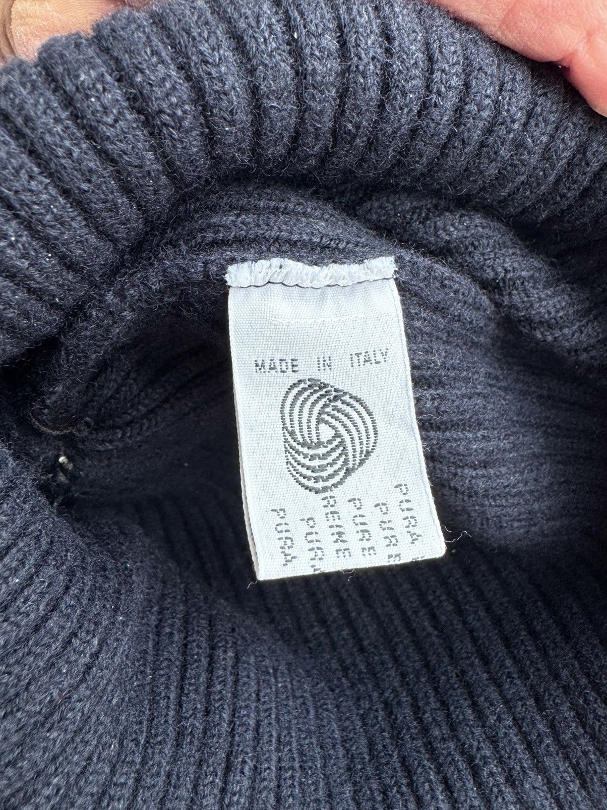 Paul & Shark Vintage Paul Shark Beanie Hat Navy Blue Wool Cousteau Mini Size ONE SIZE - 6 Thumbnail
