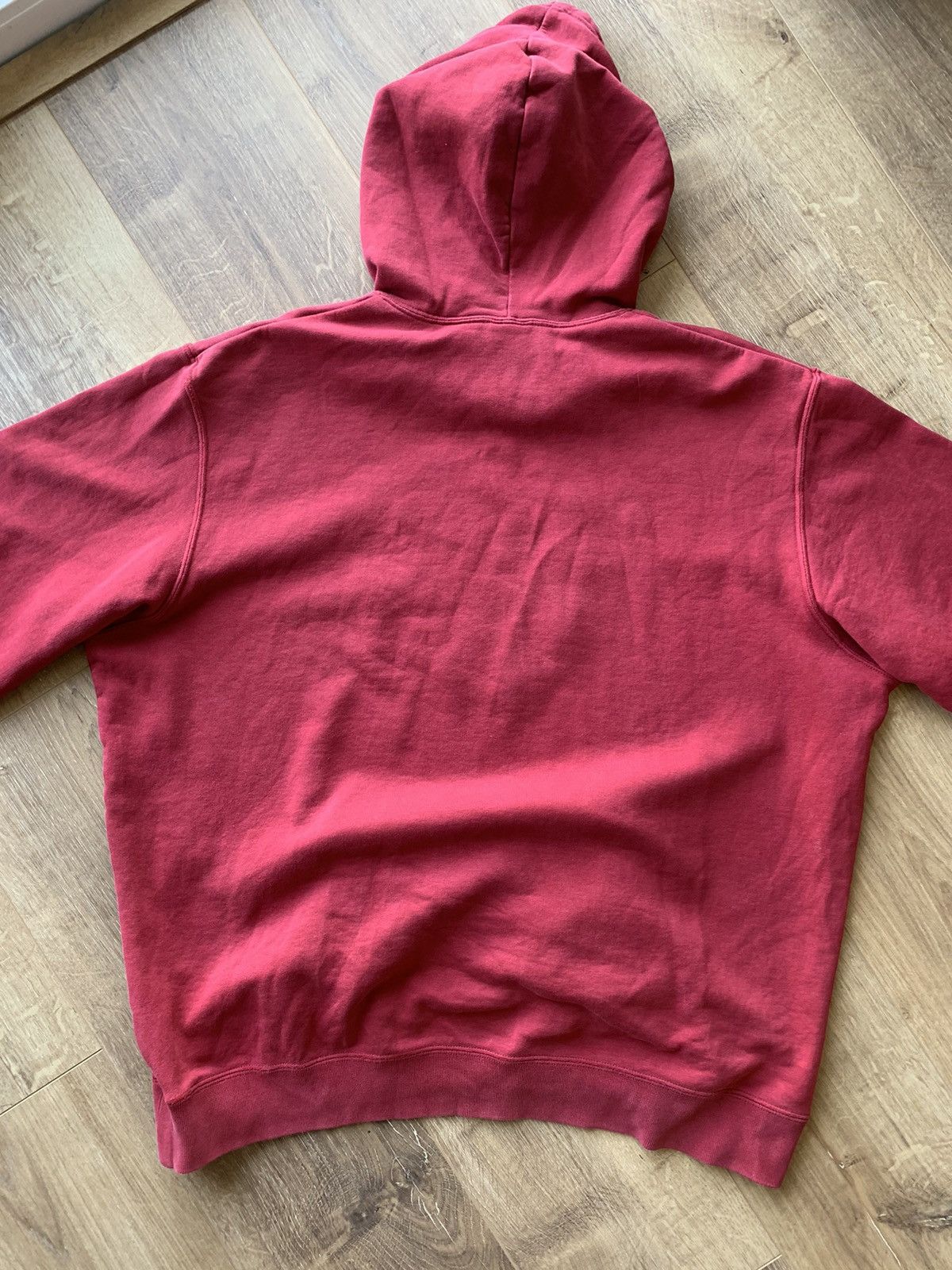 Nike Vintage Nike Big center swoosh hoodie Size US XL / EU 56 / 4 - 11 Thumbnail
