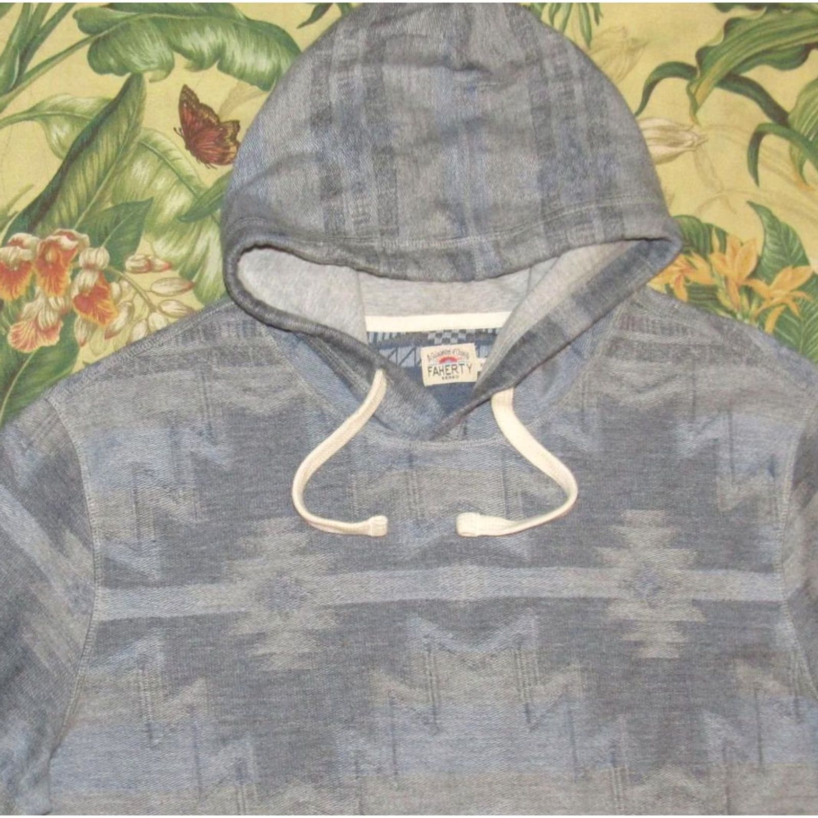 Faherty FAHERTY Southwestern Pacific Poncho Hoodie Sweatshirt XL Men Multicolor Pullover Sweater Size US XL / EU 56 / 4 - 2 Thumbnail