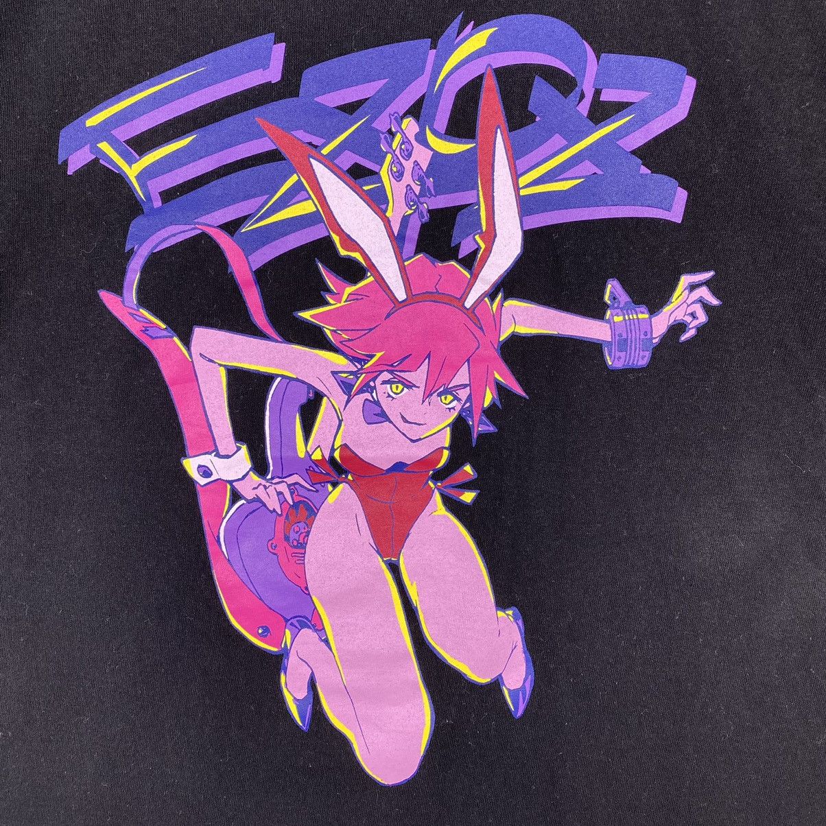 Anime FLCL HARUKO HARUHARA Exhibition Limited Tee Fooly Cooly Size US M / EU 48-50 / 2 - 3 Thumbnail