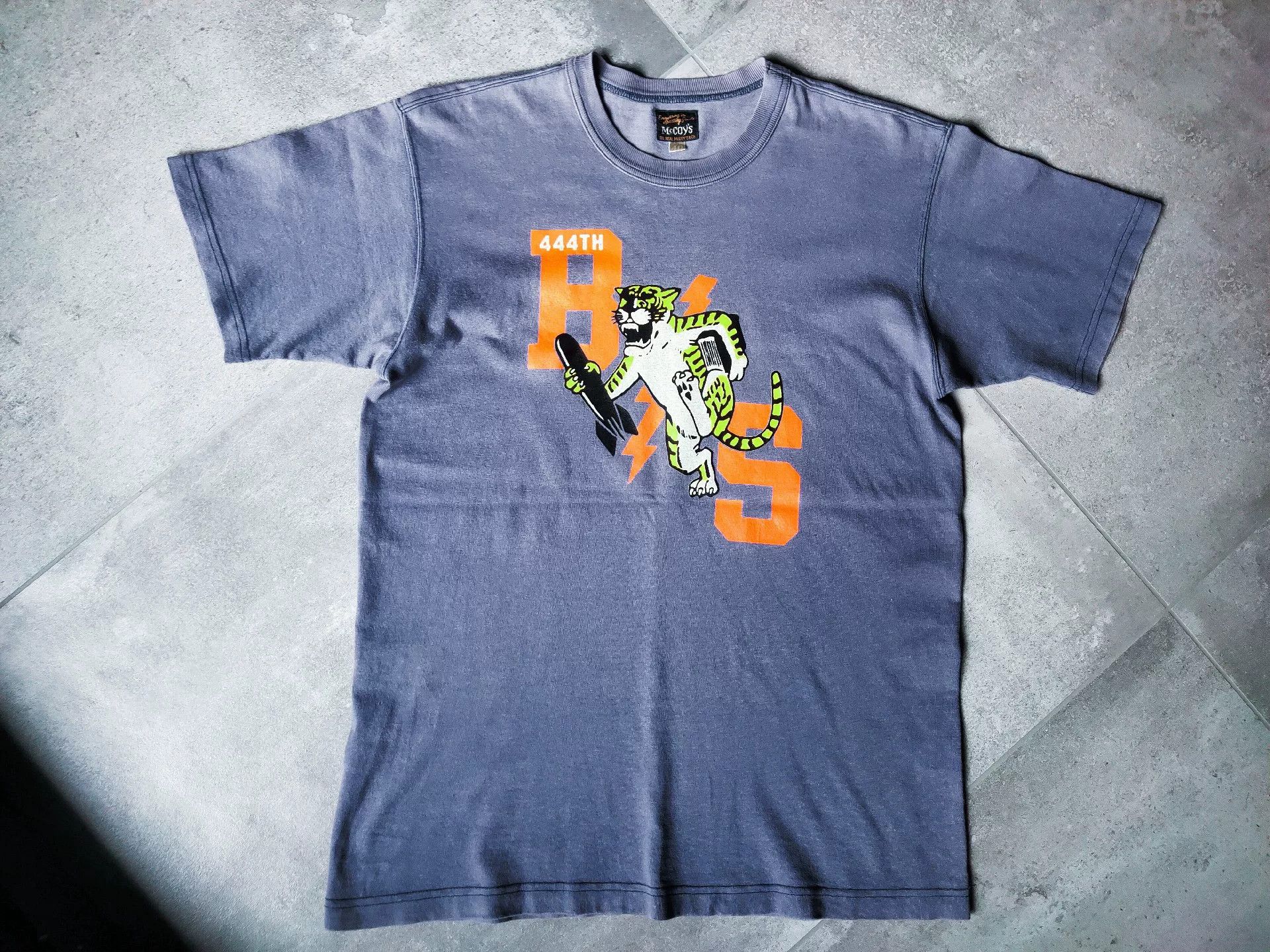 The Real McCoy's Mccoy's First Gen Japan Flying Tigers T-shirt Size US XXS / EU 40 - 1 Thumbnail