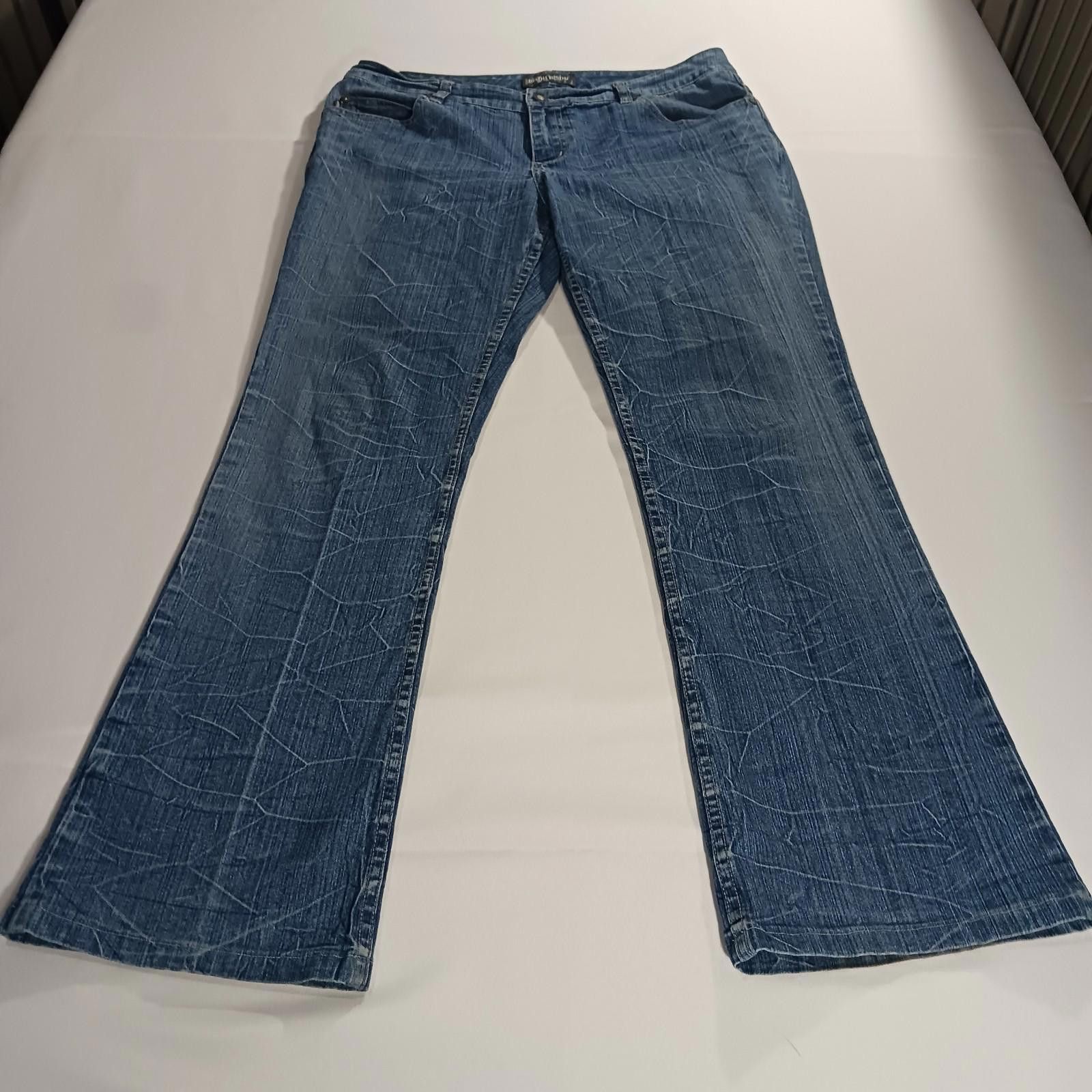 Other Bisou Bisou Michele Bohbot Women Blue Jeans Size 10 (32×29) Size 32" / US 10 / IT 46 - 9 Thumbnail