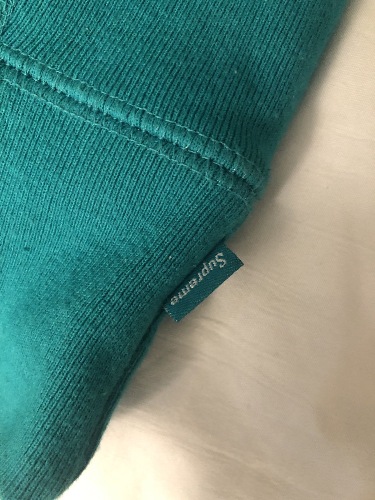 Supreme Supreme Capital Hooded Sweatshirt Dark Aqua Size US M / EU 48-50 / 2 - 5 Thumbnail