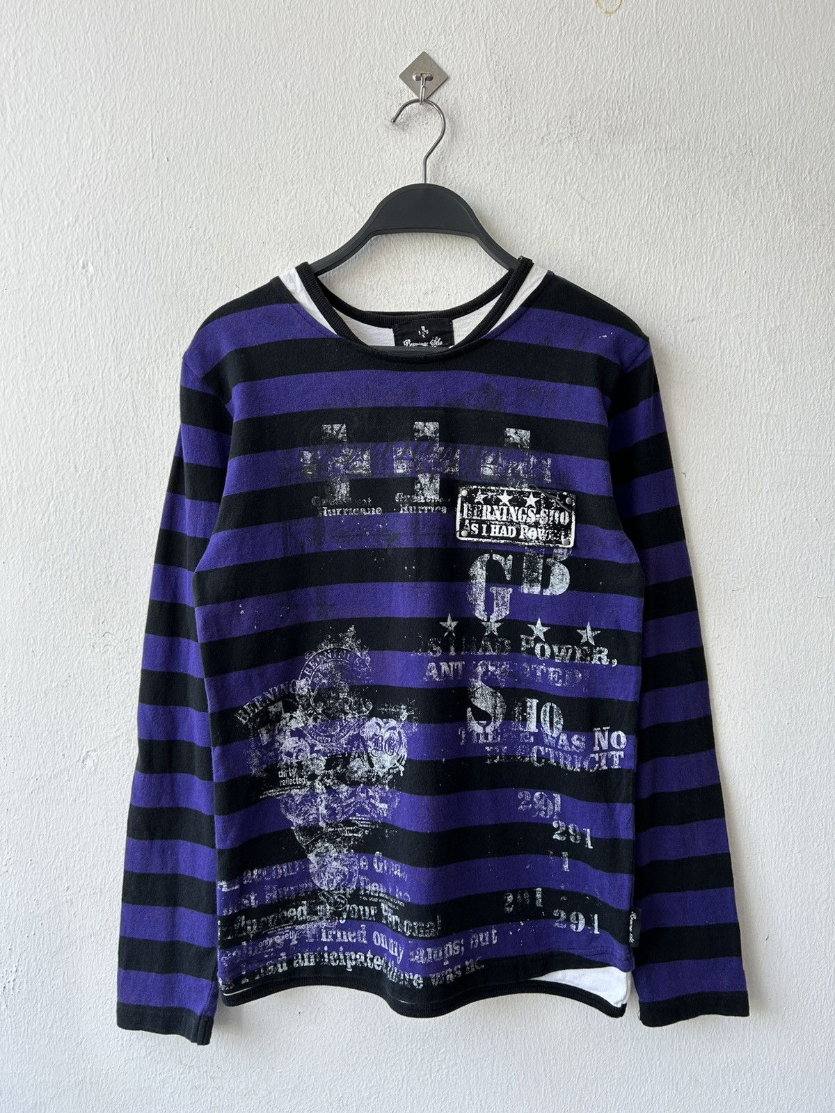 If Six Was Nine Affliction Berning Sho Long Sleeve Size US M / EU 48-50 / 2 - 1 Thumbnail