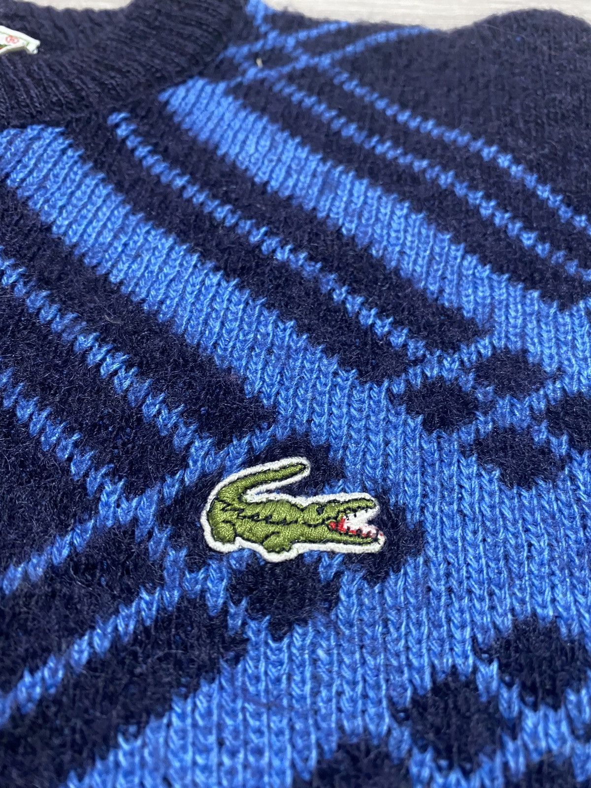 Japanese Brand Vintage Lacoste Sweater 100%wool size S 80’s Size US S / EU 44-46 / 1 - 3 Thumbnail