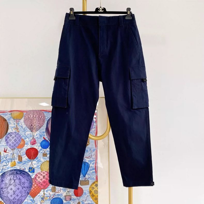 Dior Dior Dark blue casual pants Size US 32 / EU 48 - 1 Thumbnail